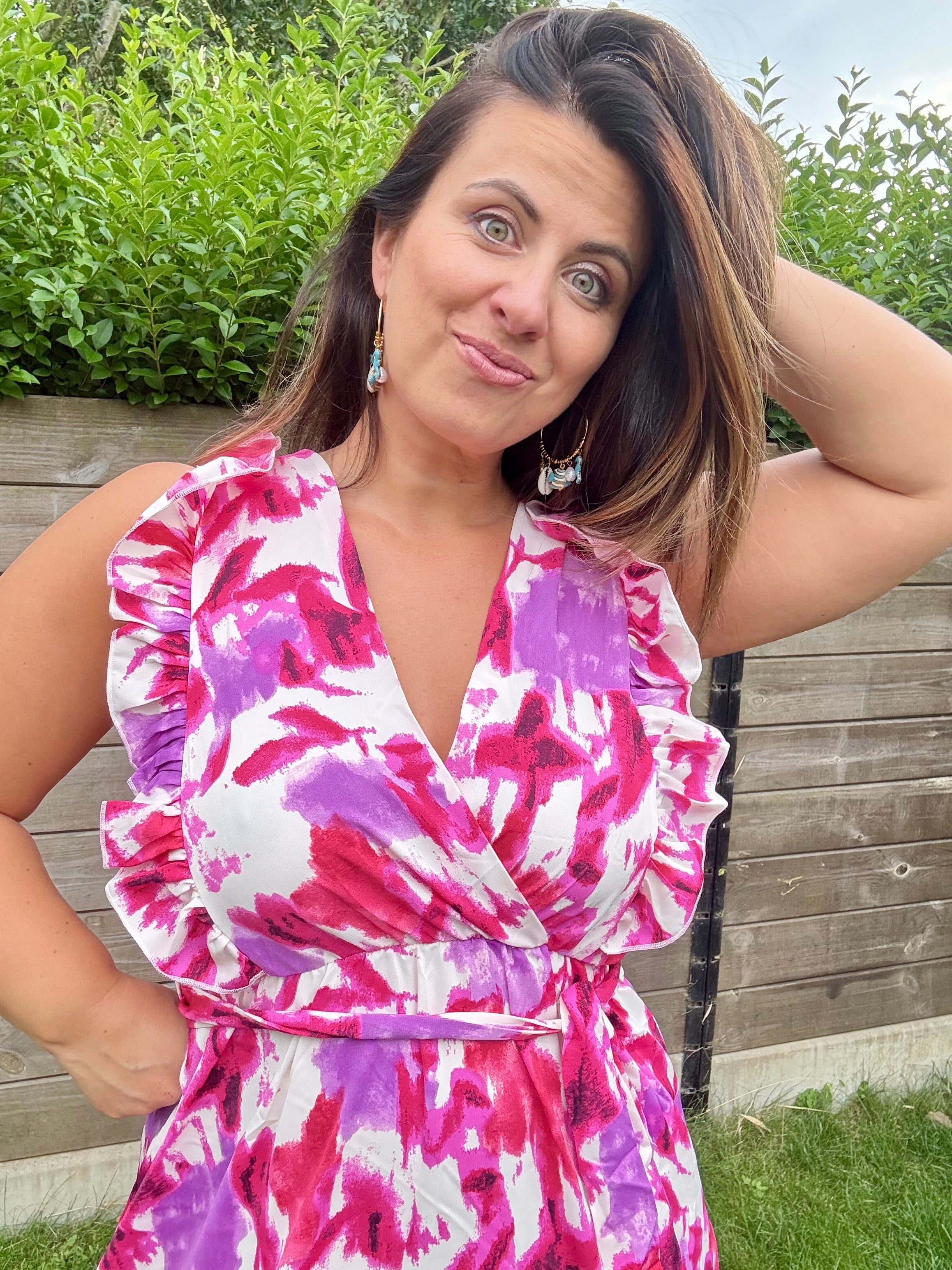 Robe Fushia