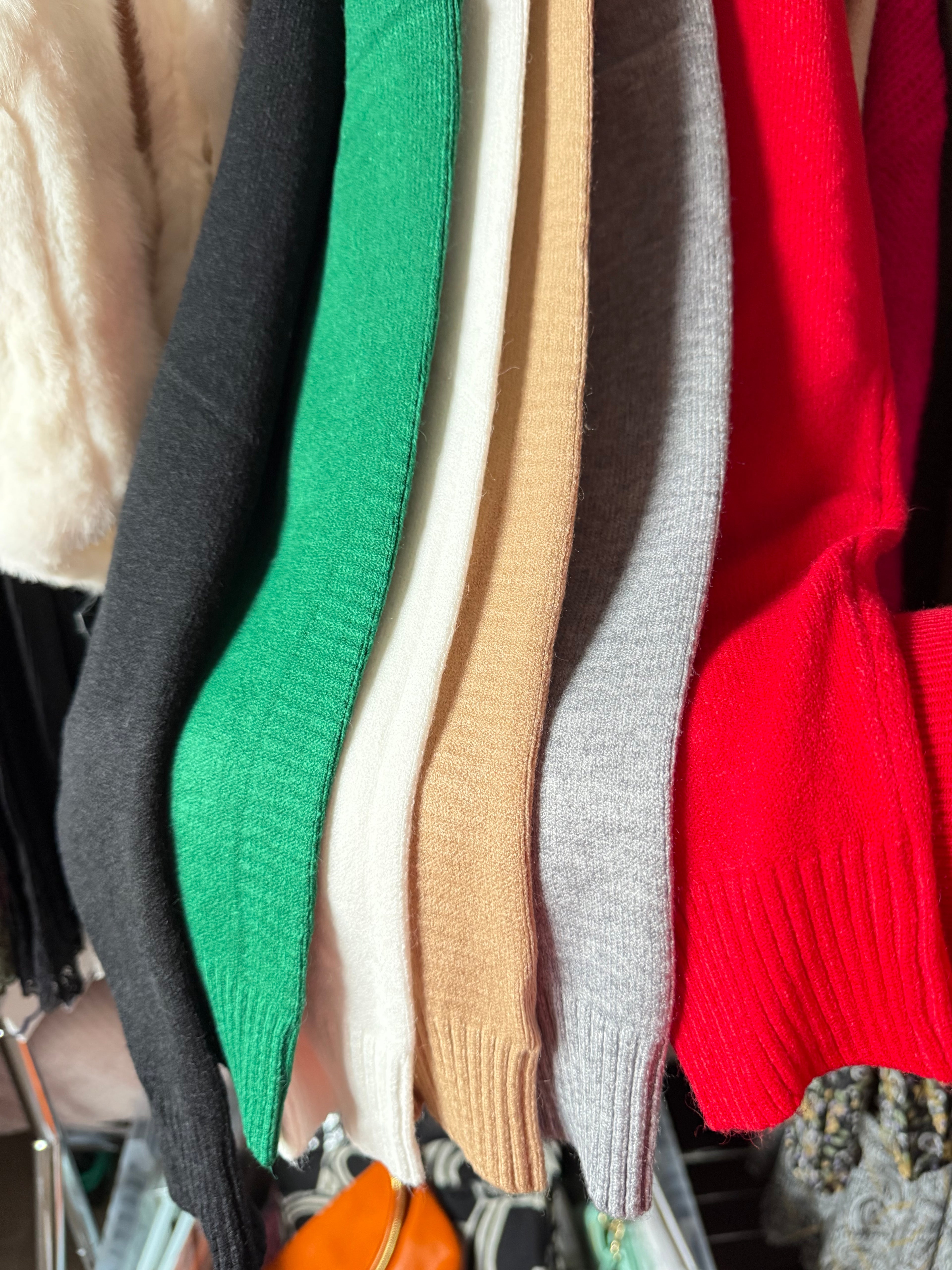 Pull long à poches