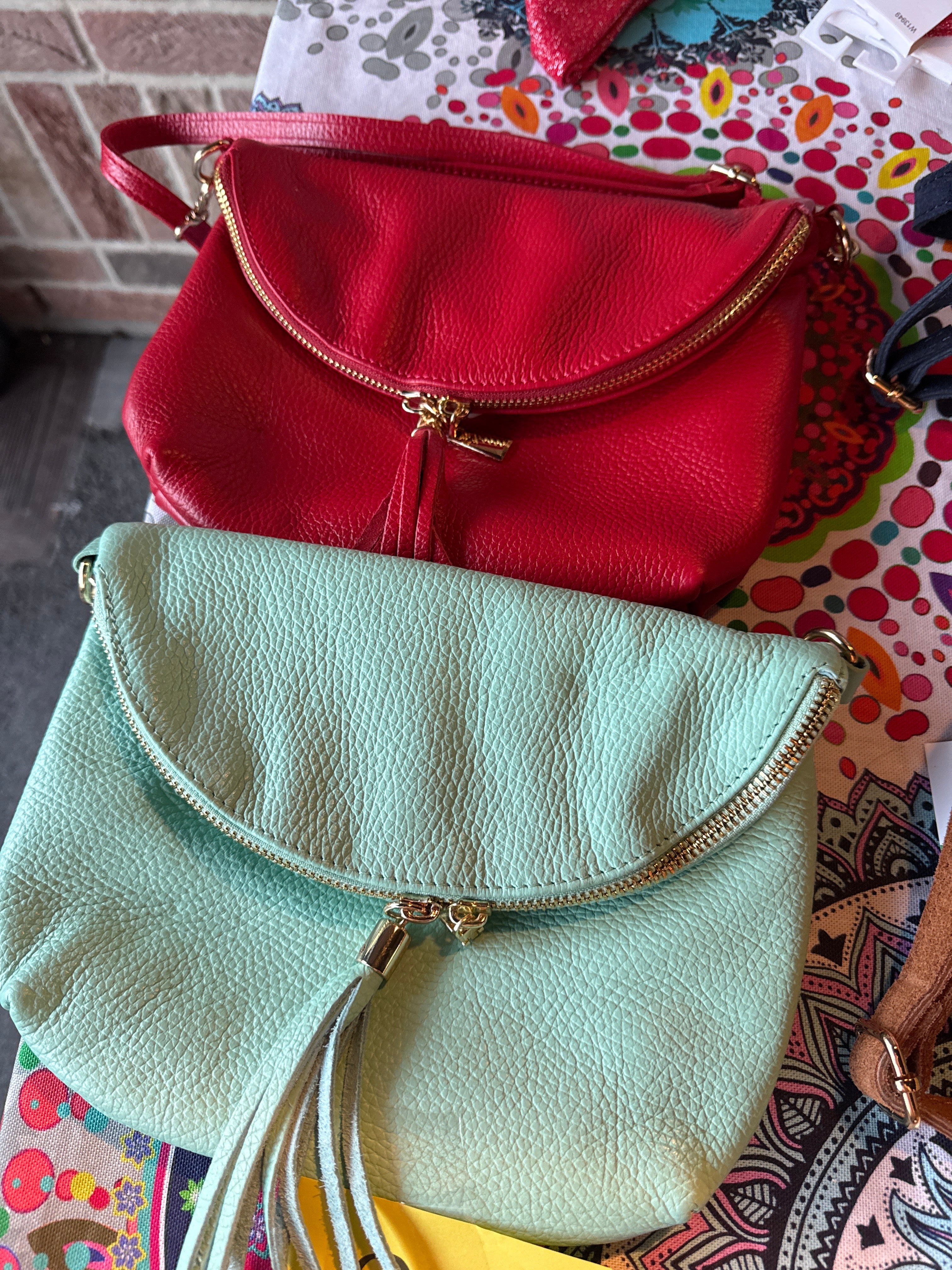 Sac bandoulière en cuir