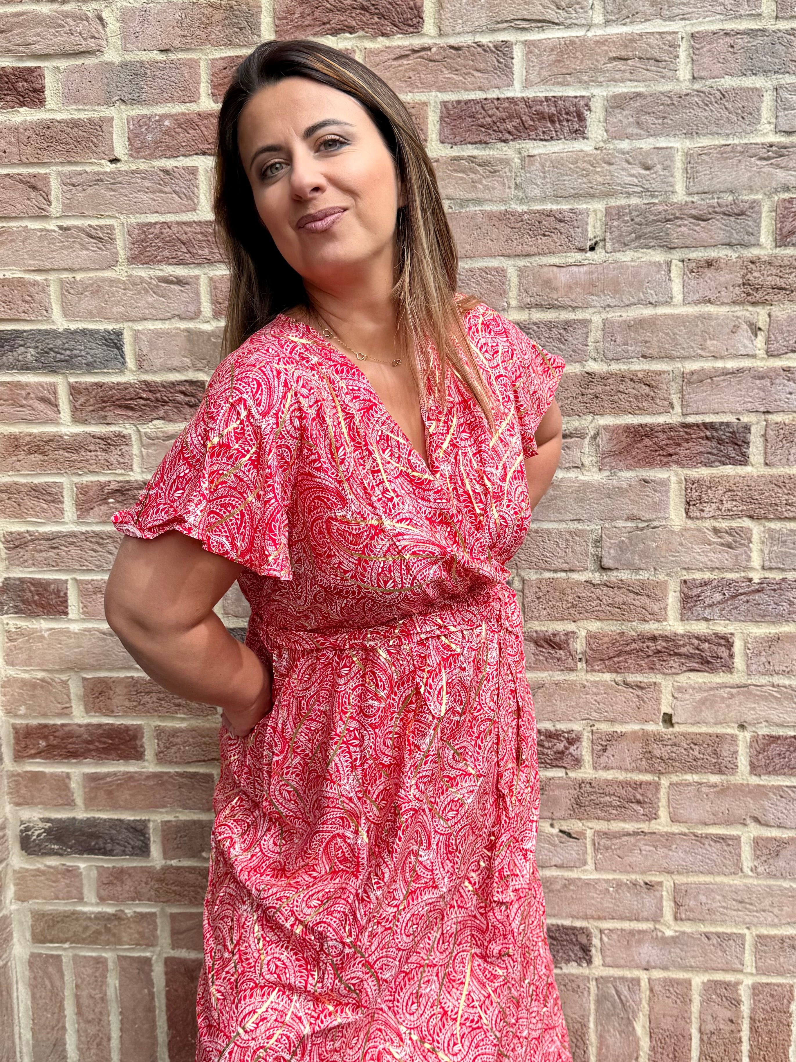 Robe Aline rouge