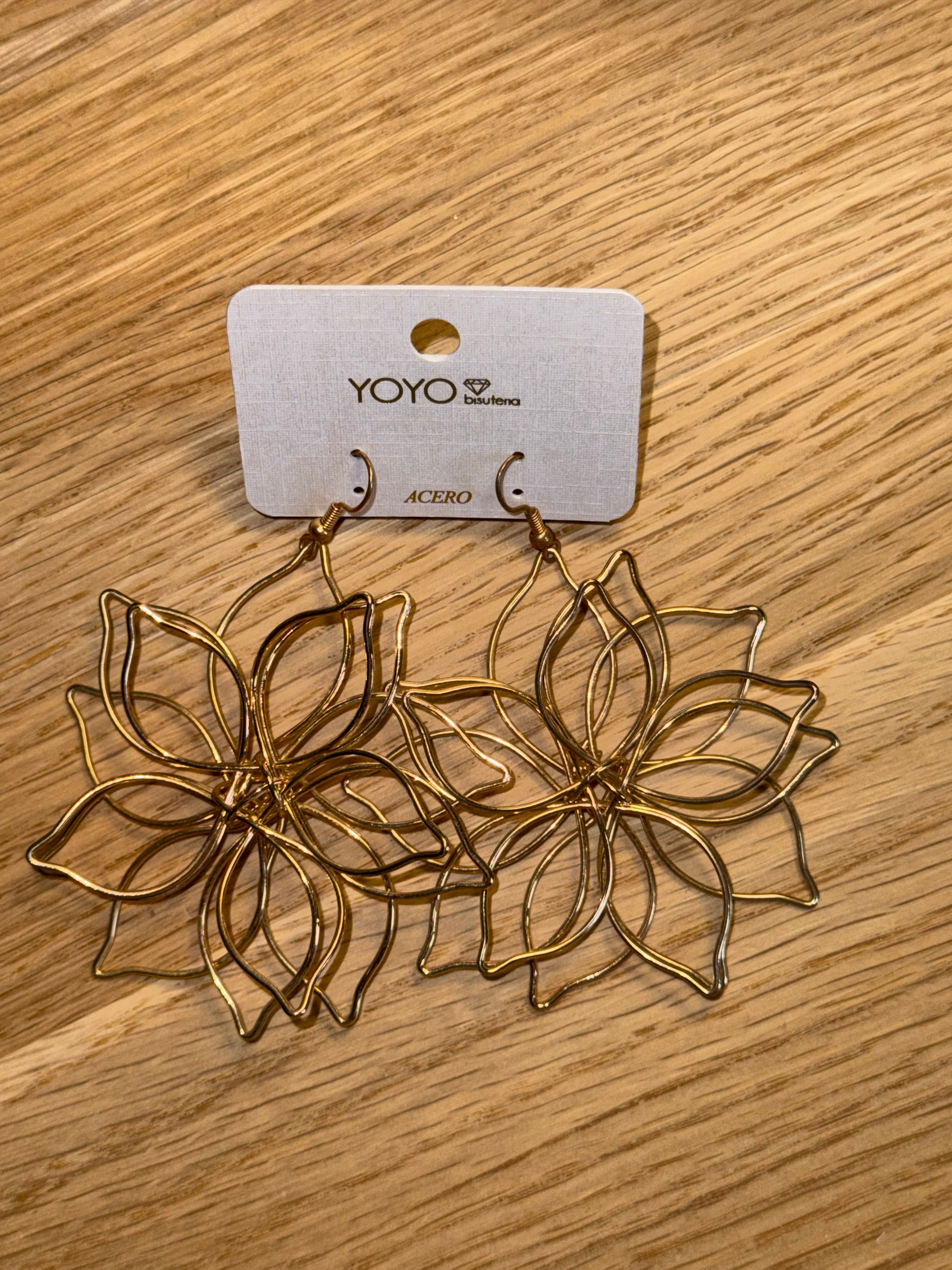 Boucles d’oreilles fleurs