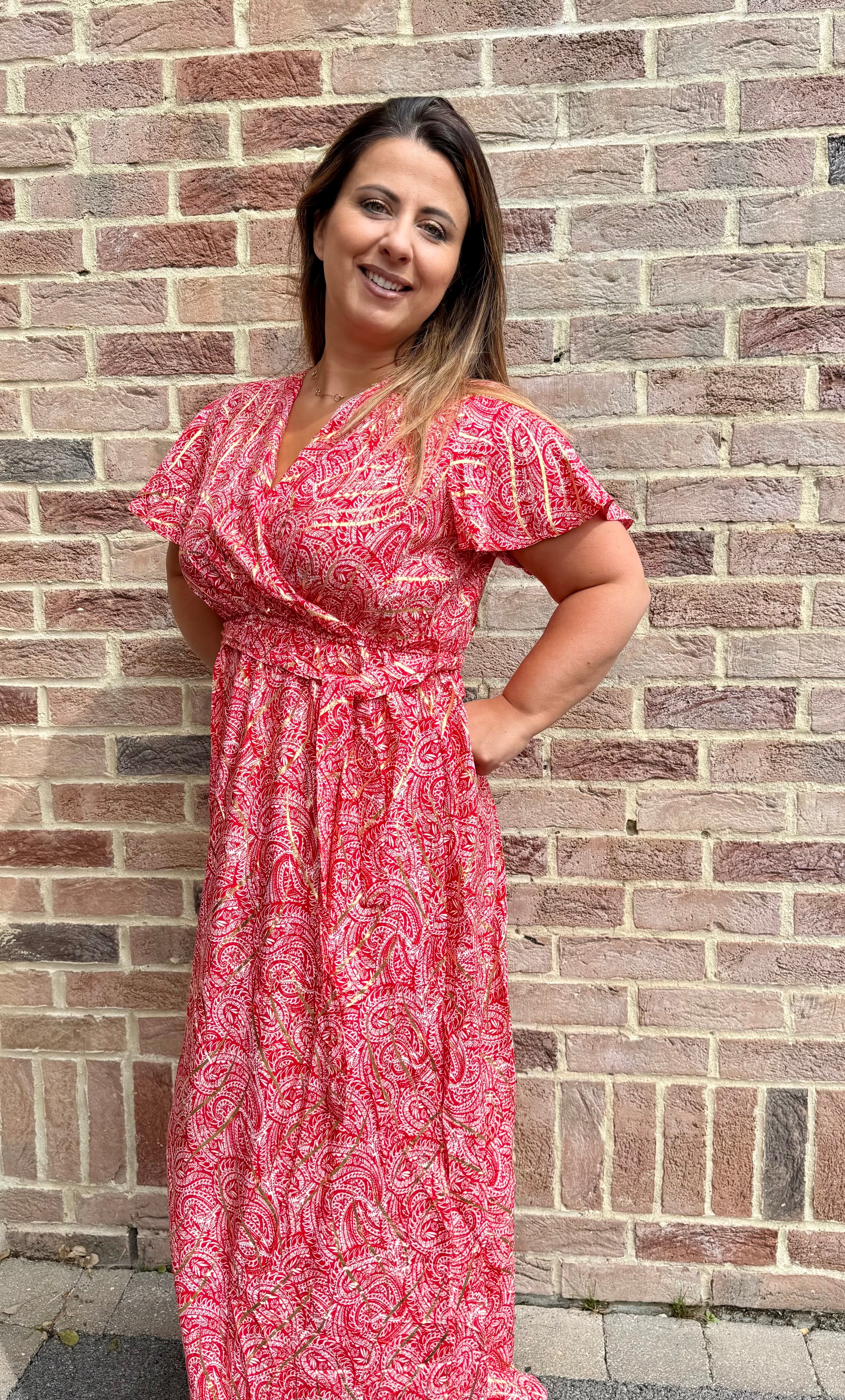 Robe Aline rouge