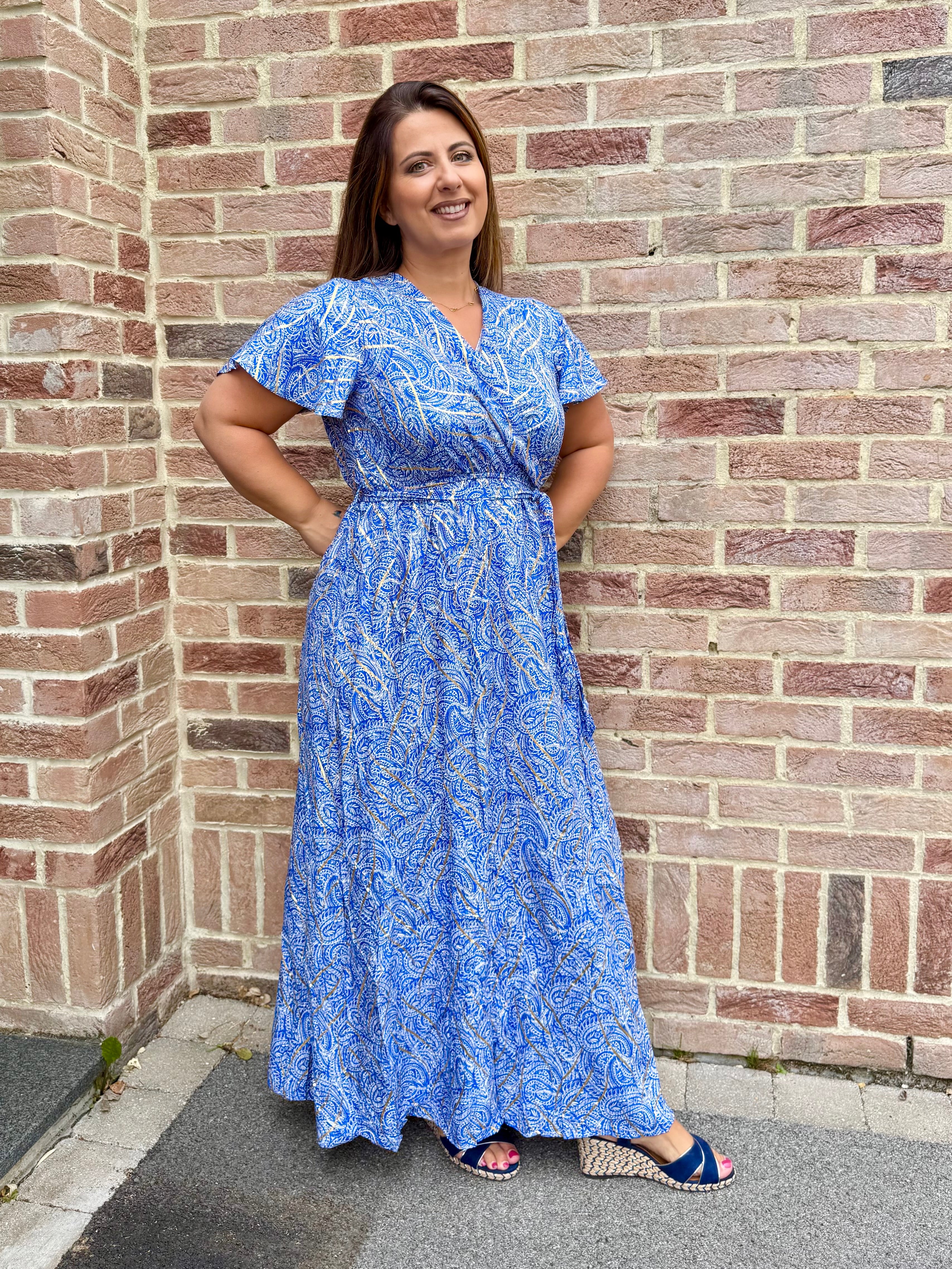 Robe Aline bleue