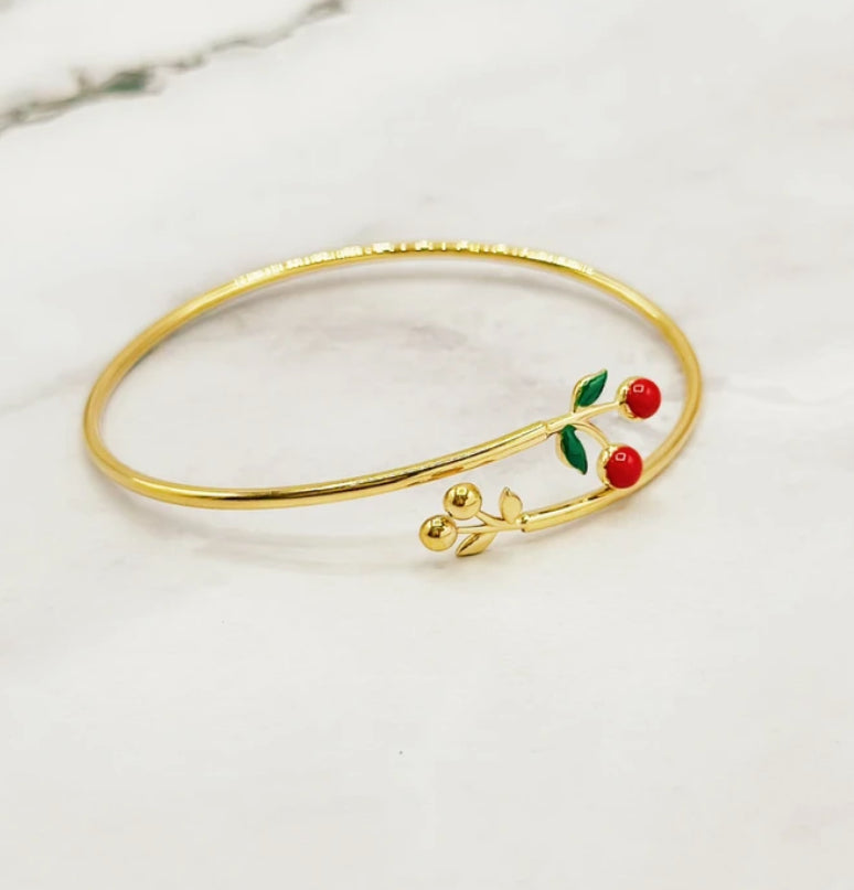 Bracelet cerise