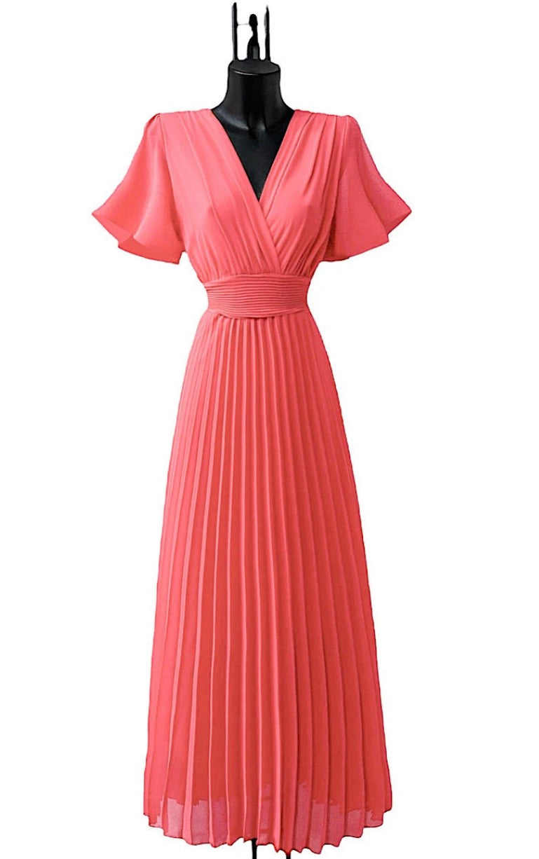 Robe LORIANA corail