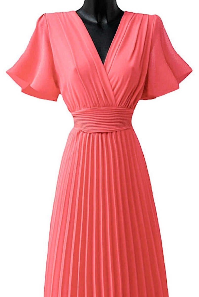 Robe LORIANA corail