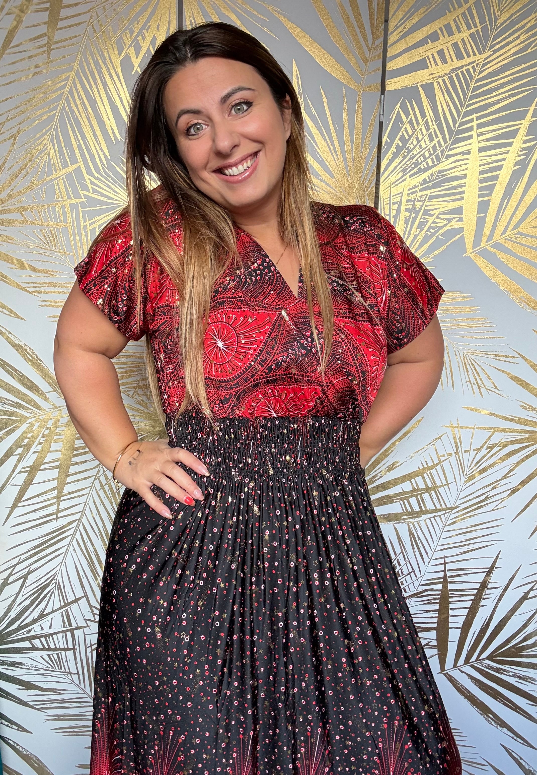 Robe magique à étoiles