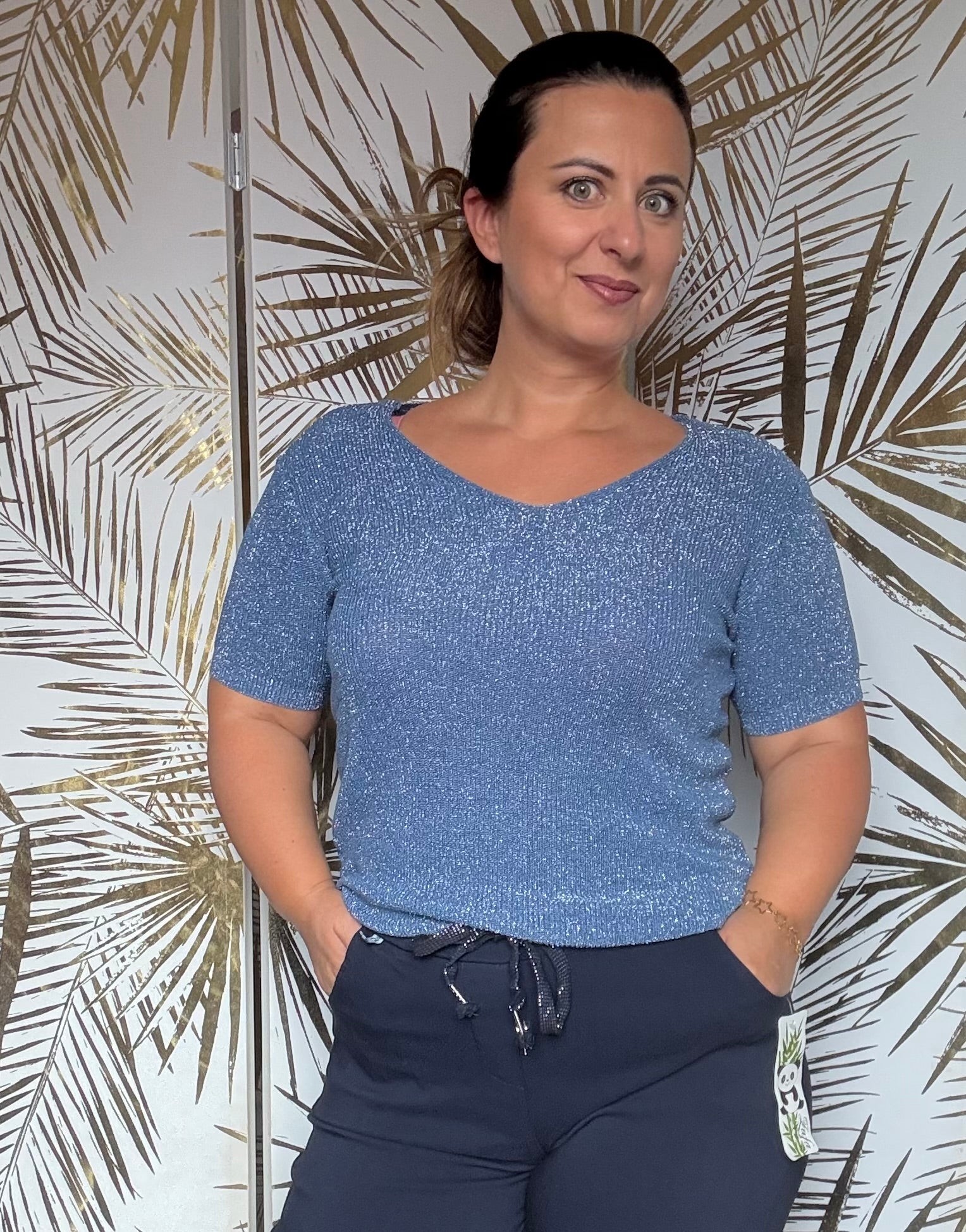 Pantalon magique marine