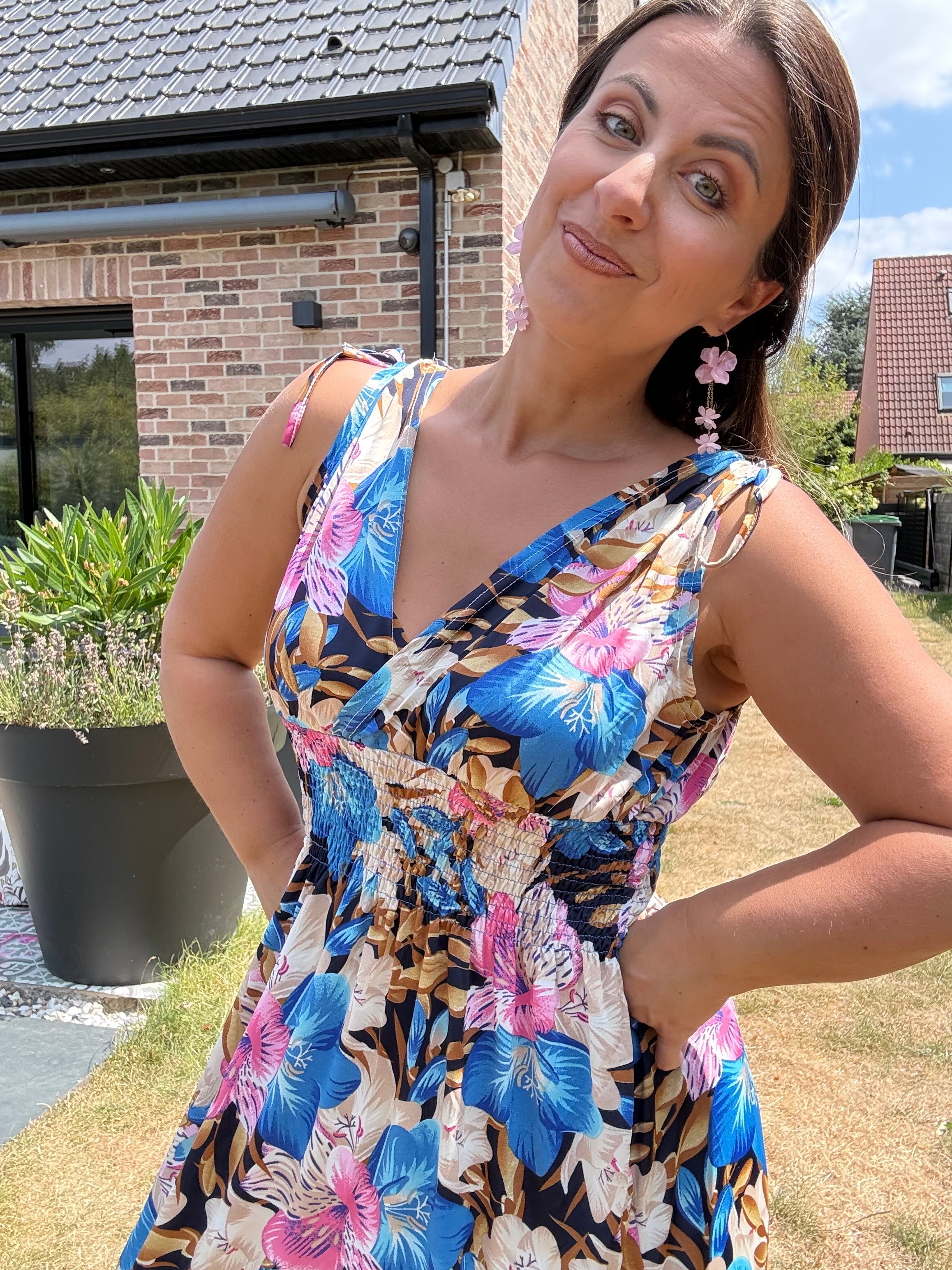 Robe magique tropicale