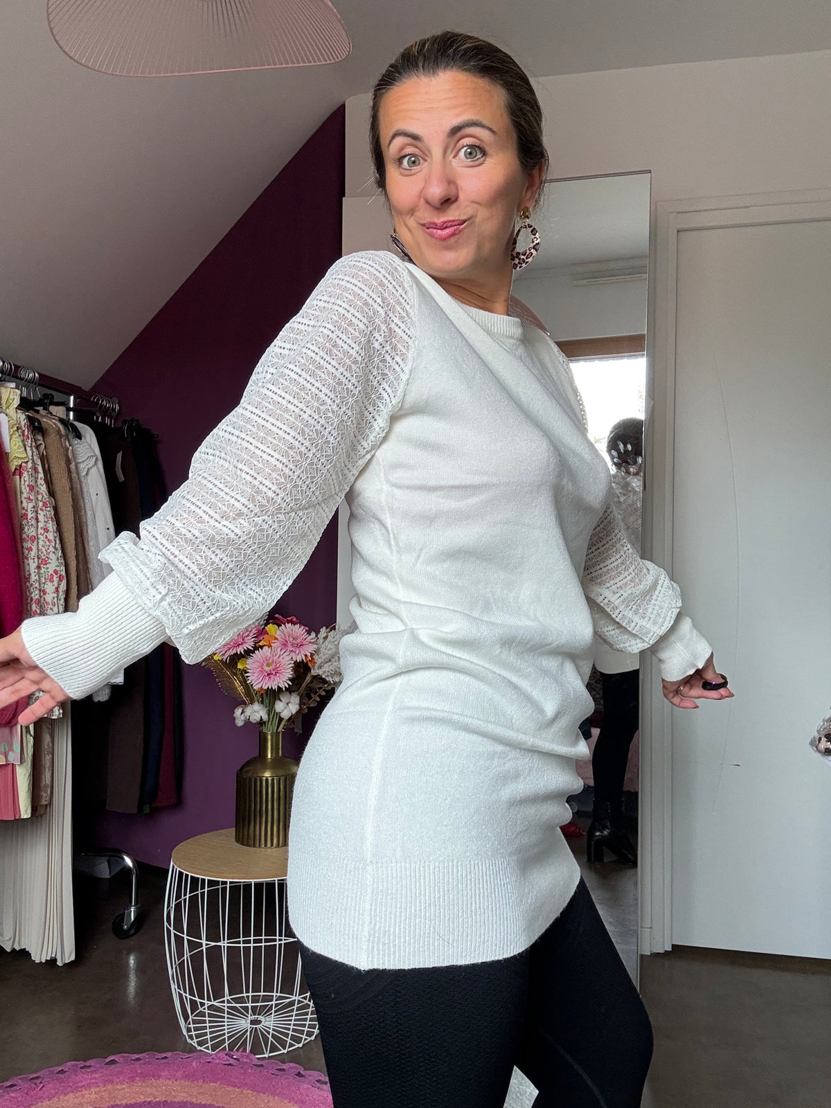 Pull tunique