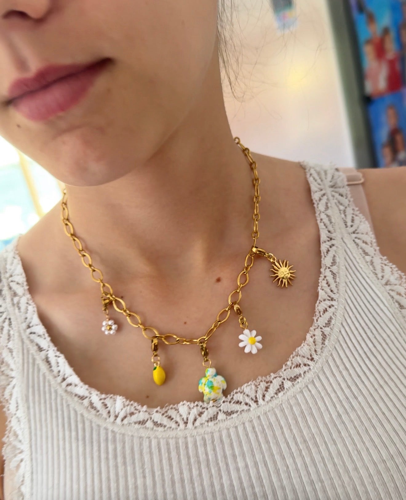 Chaîne pour collier personnalisable