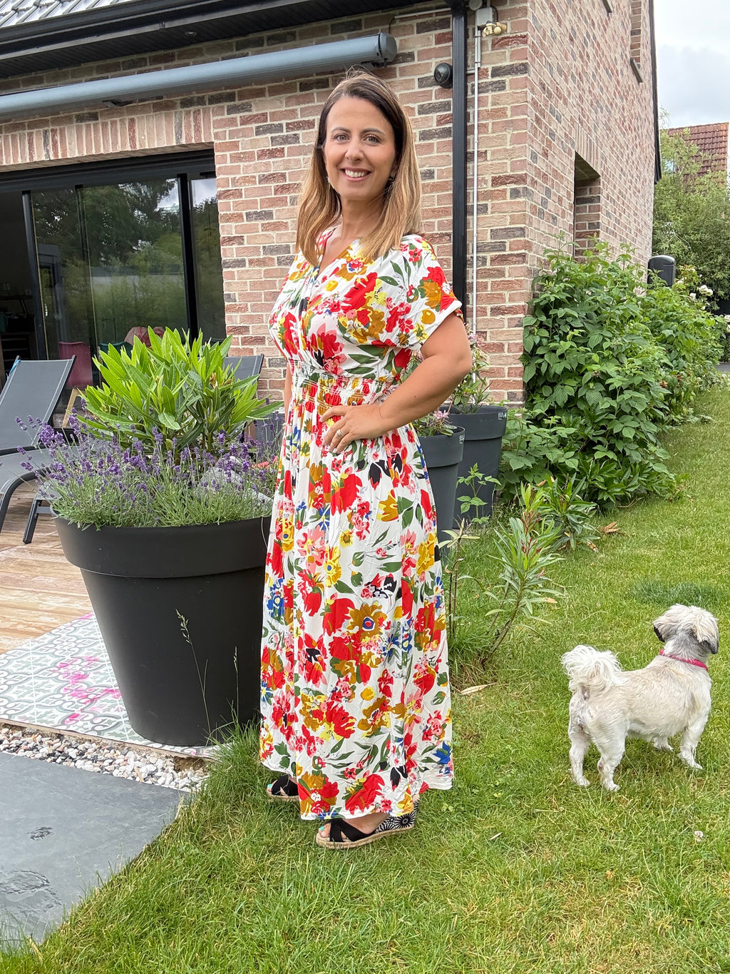 Robe magique Virginie avec manches