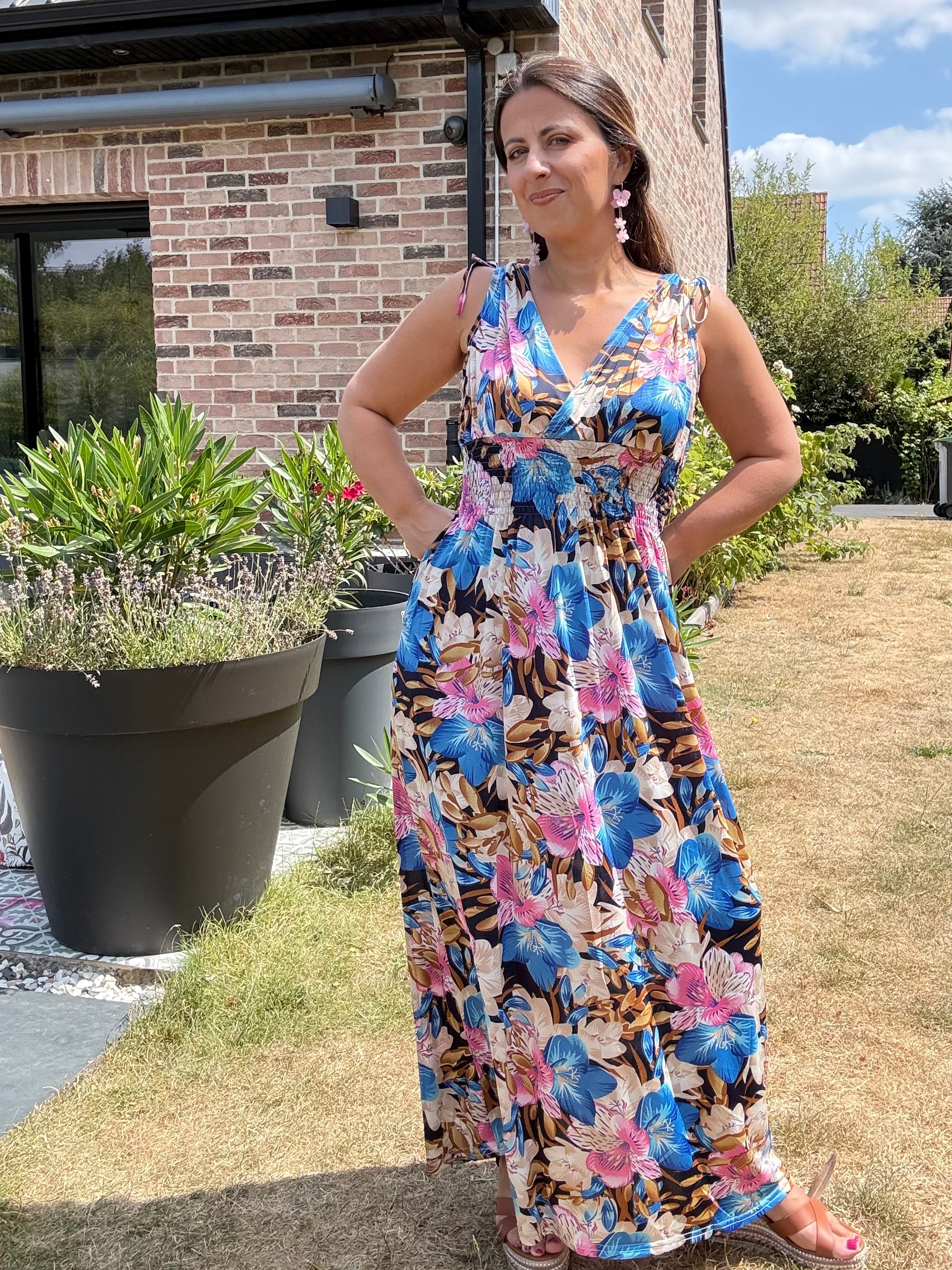 Robe magique tropicale