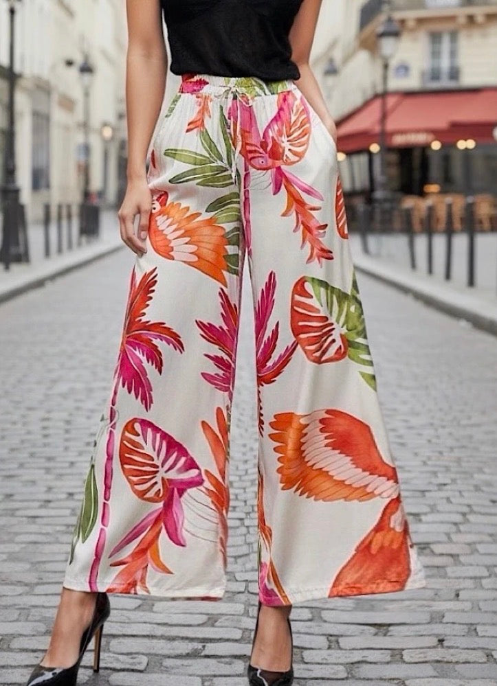 Pantalon satin KATY