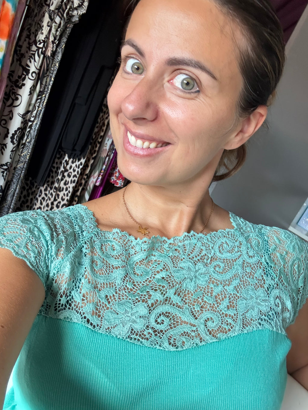 TEE shirt Carla dentelles