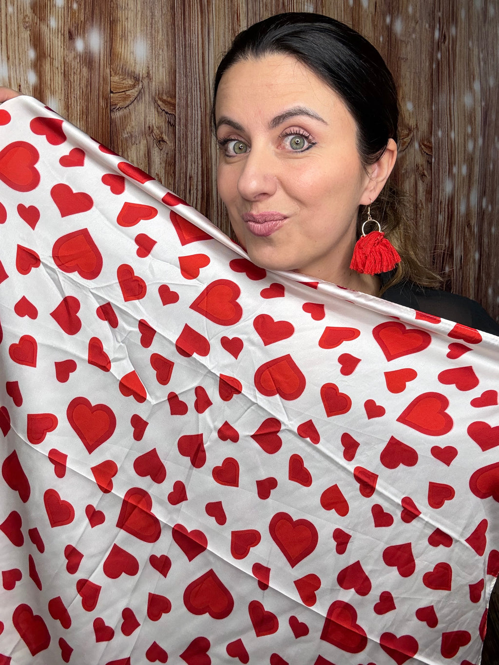 Foulard cœurs