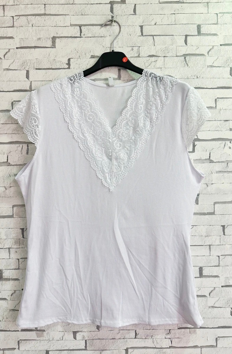 TEE shirt Lise dentelles