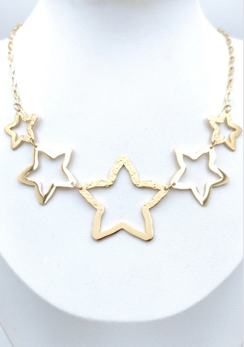 Collier étoiles
