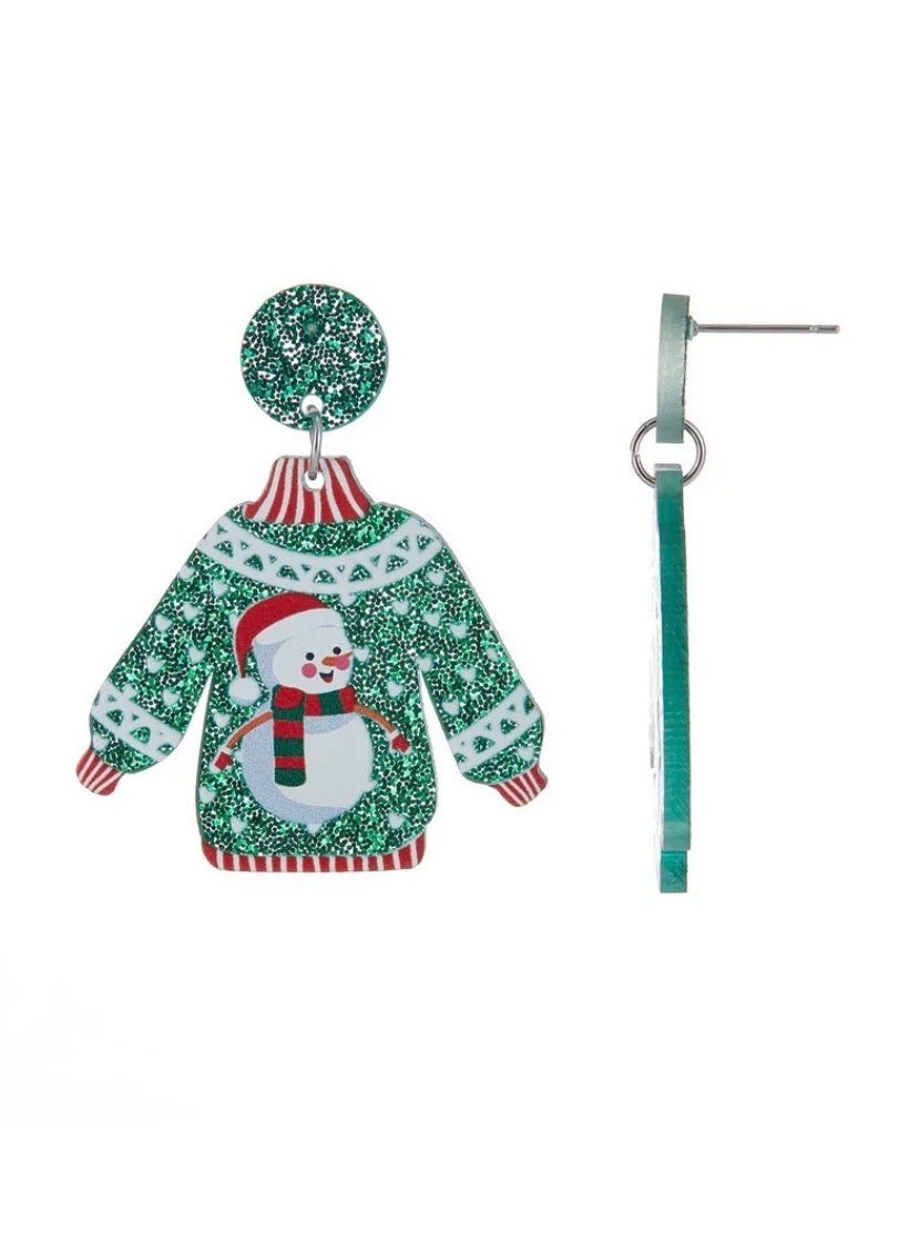 BO Noël Pull vert