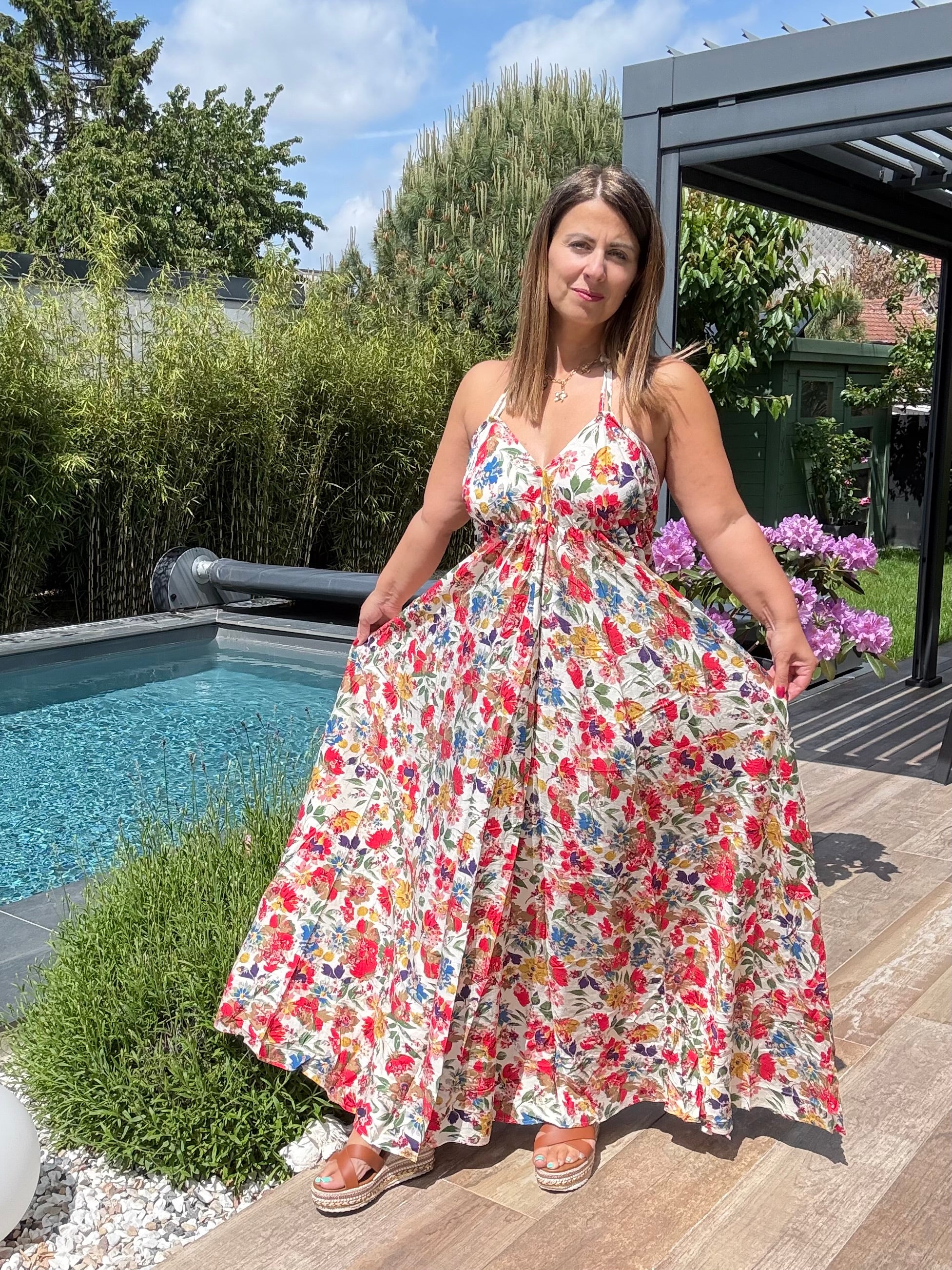 Robe dos nu Virginie