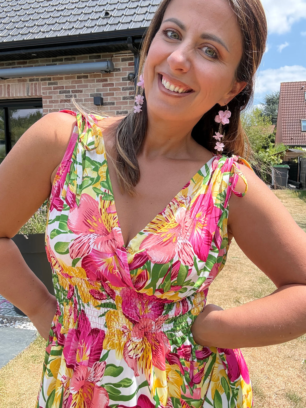 Robe magique tropicale