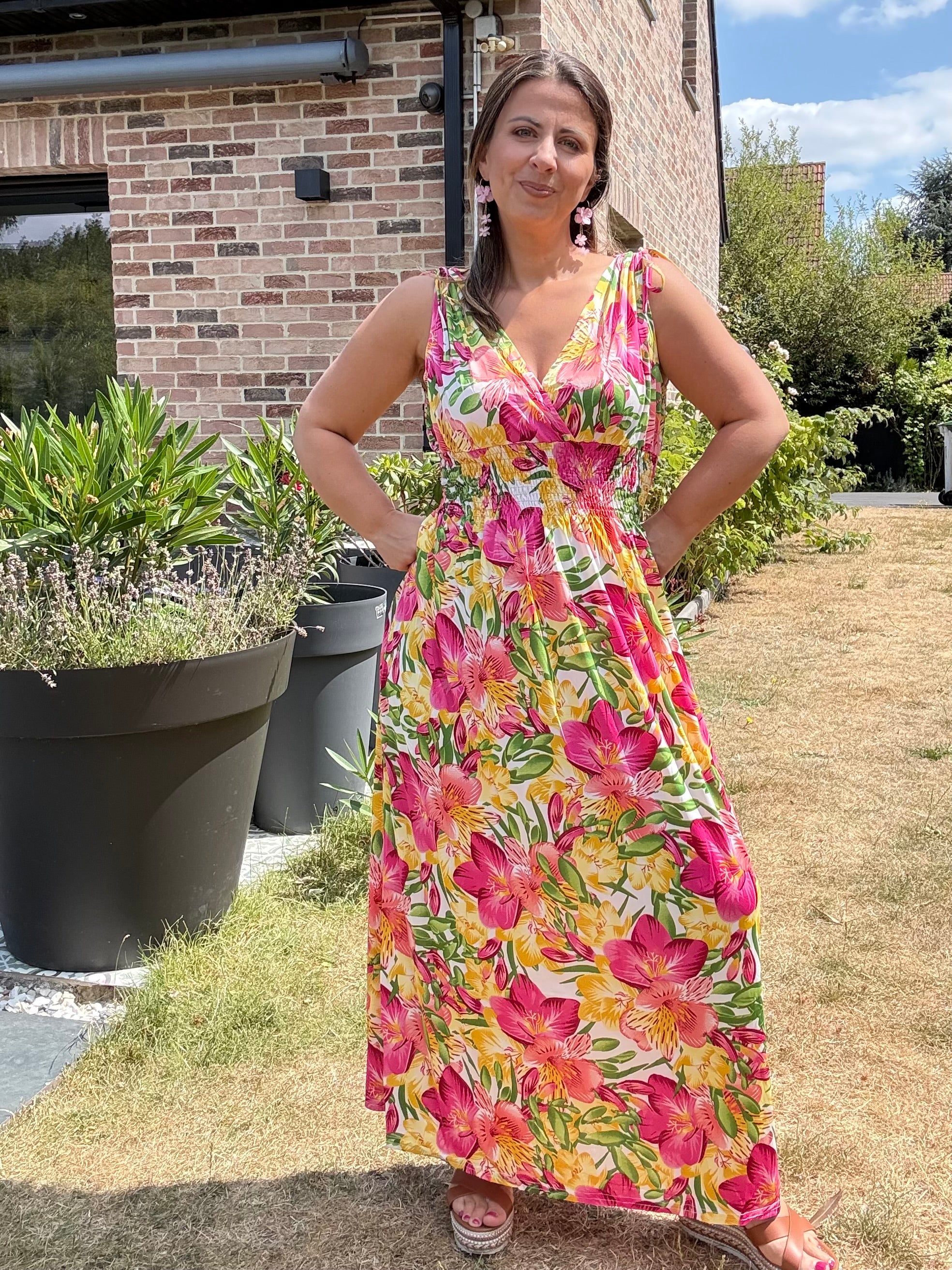 Robe magique tropicale