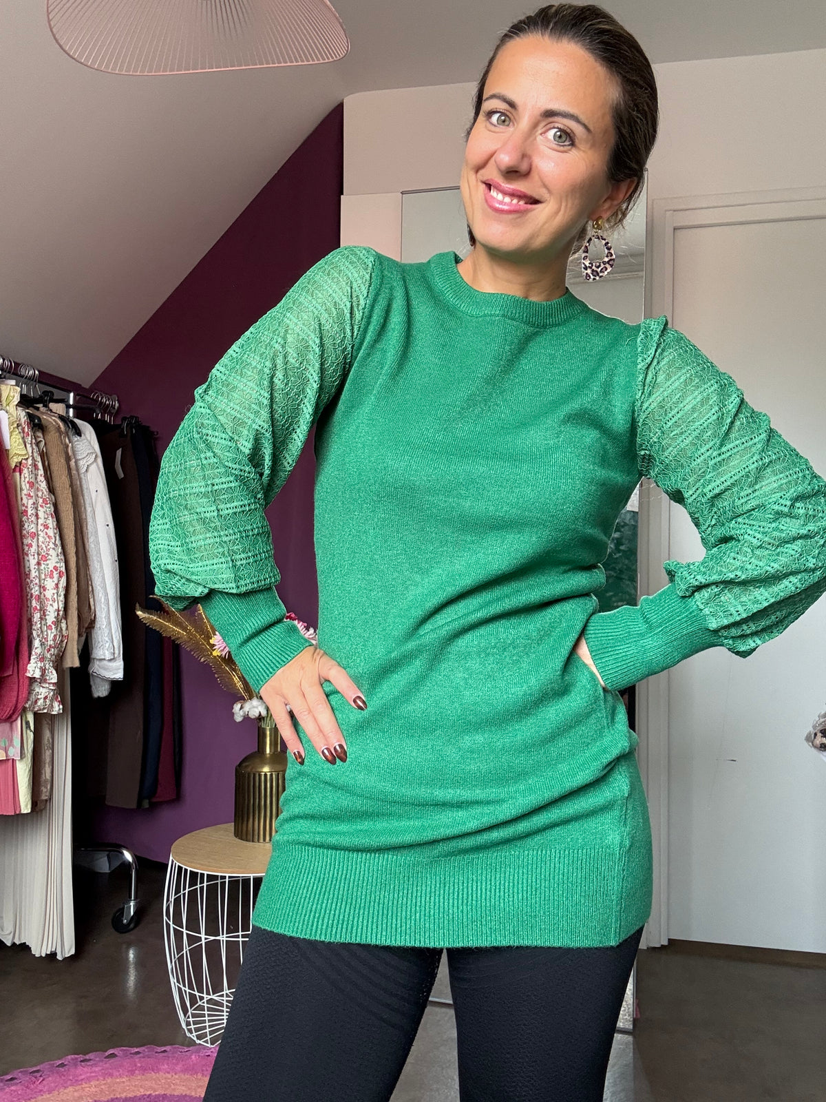 Pull tunique