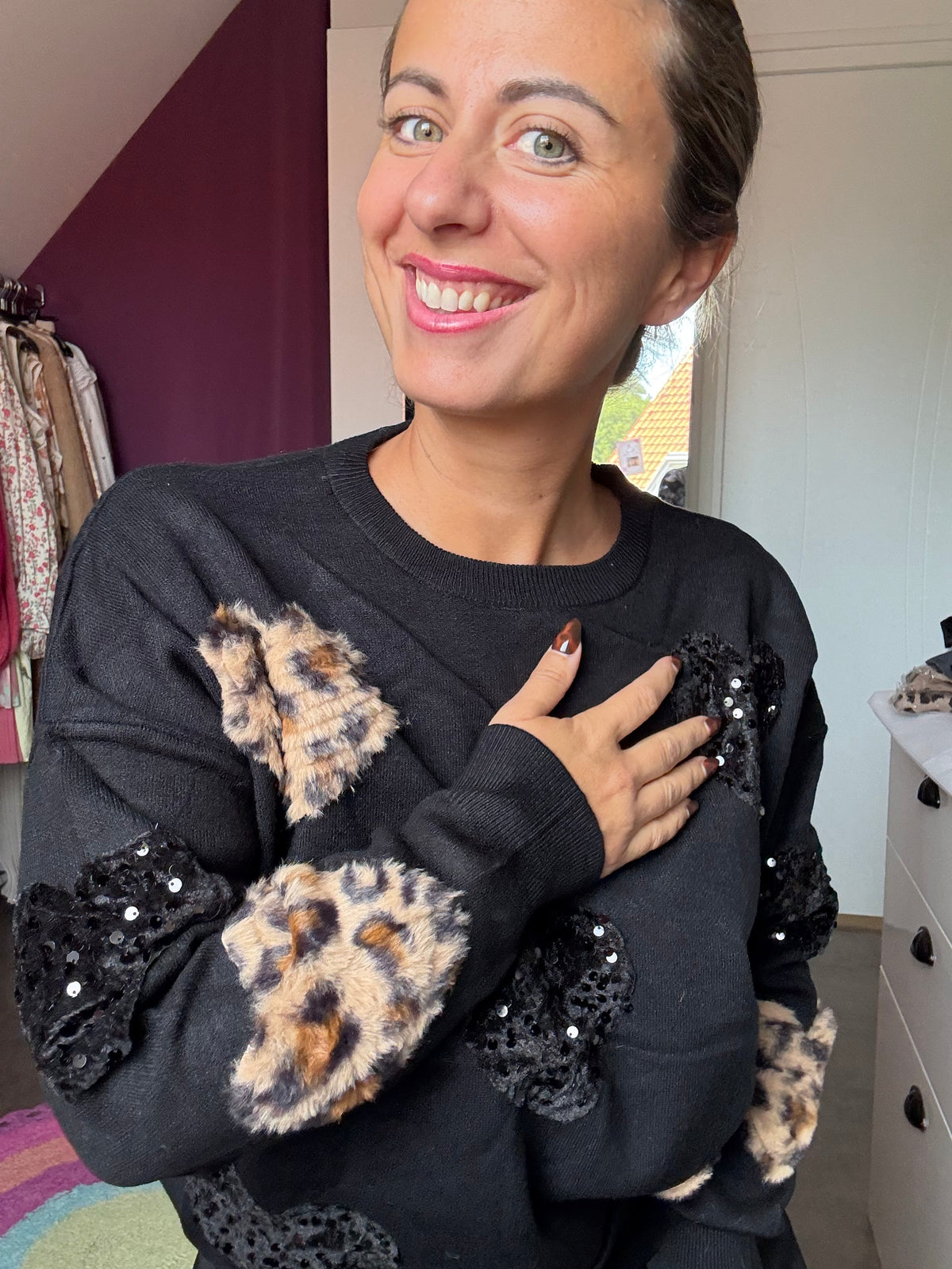 Pull Cœur Léo