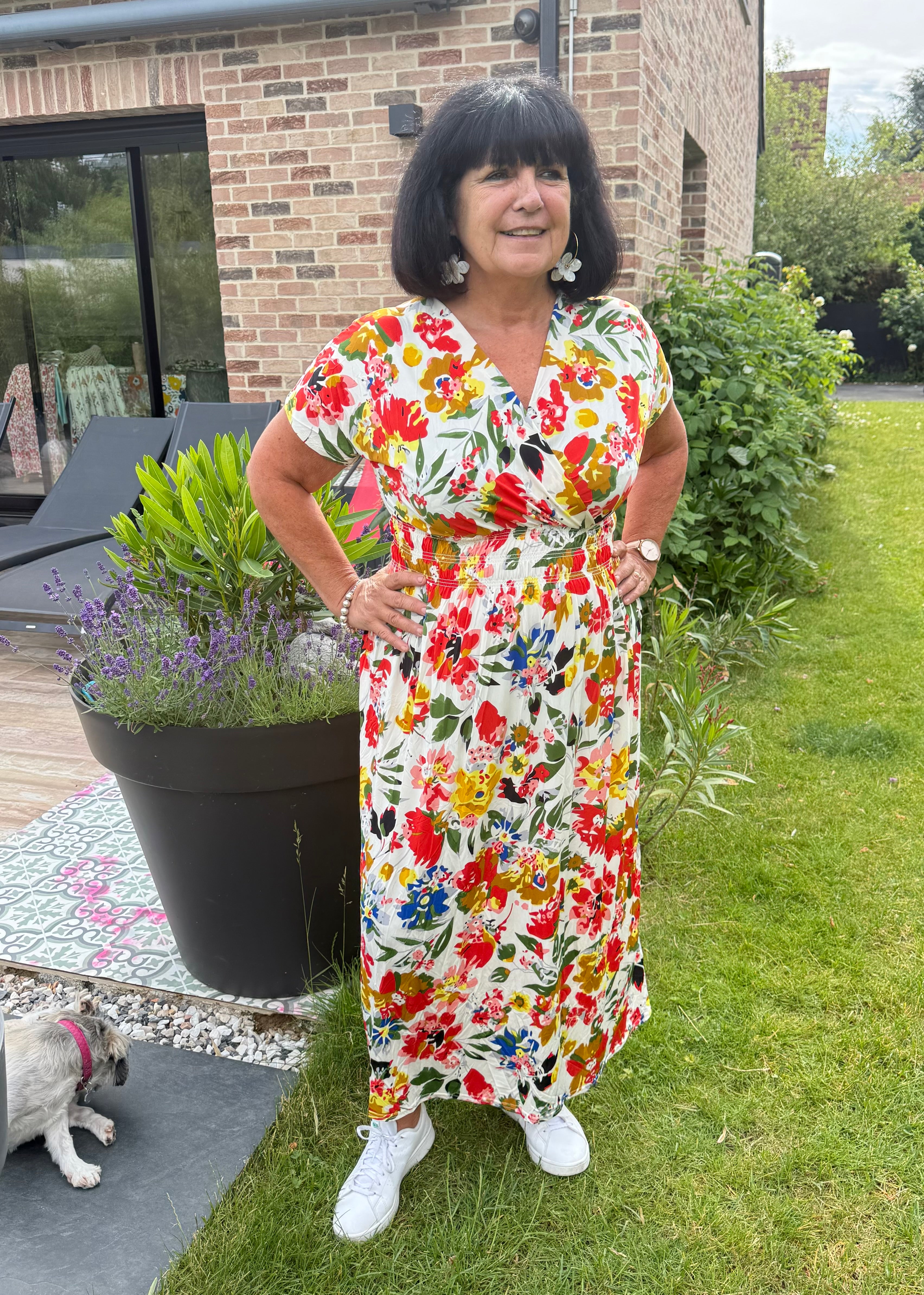 Robe magique Virginie avec manches