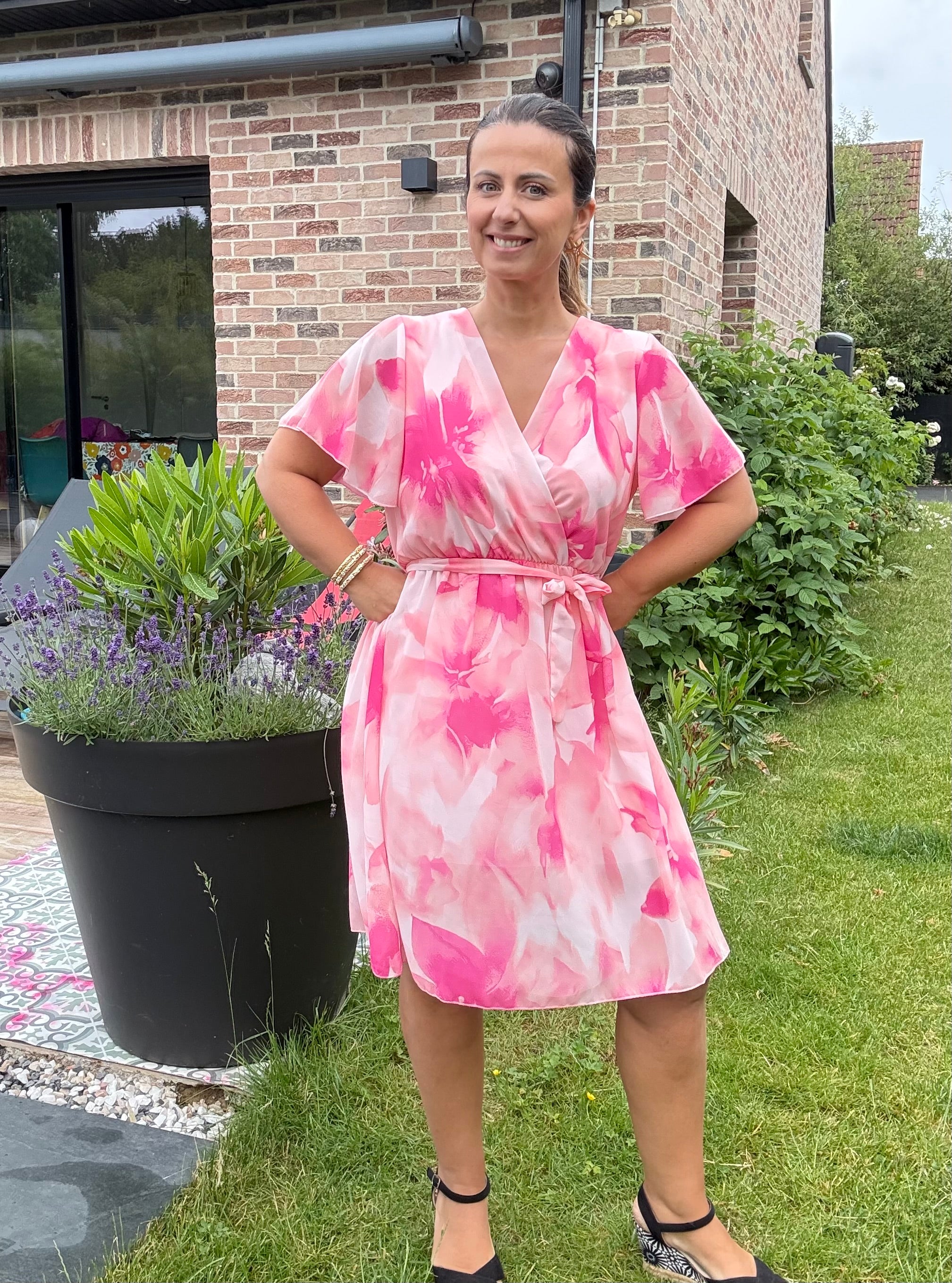 Robe Fiona courte et fluide