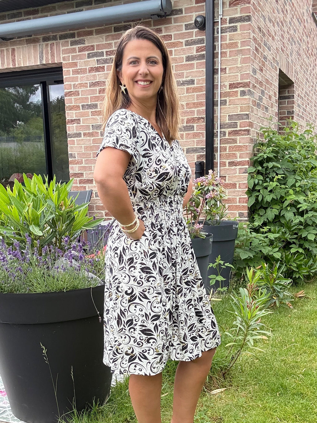 Robe magique courte