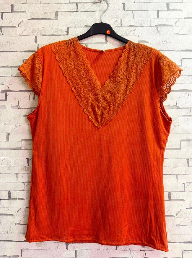 TEE shirt Lise dentelles