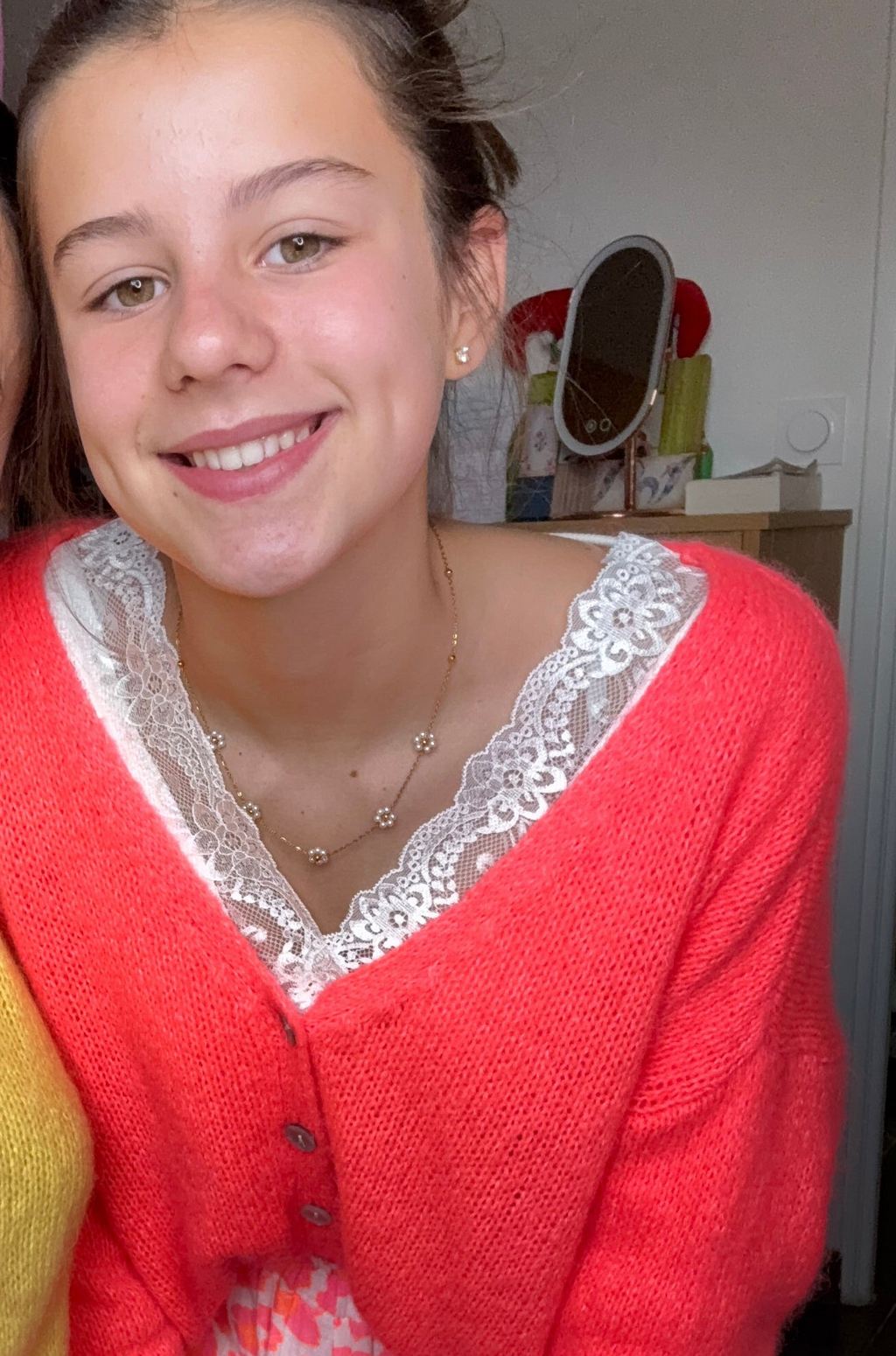 Tee-shirt dentelles ML