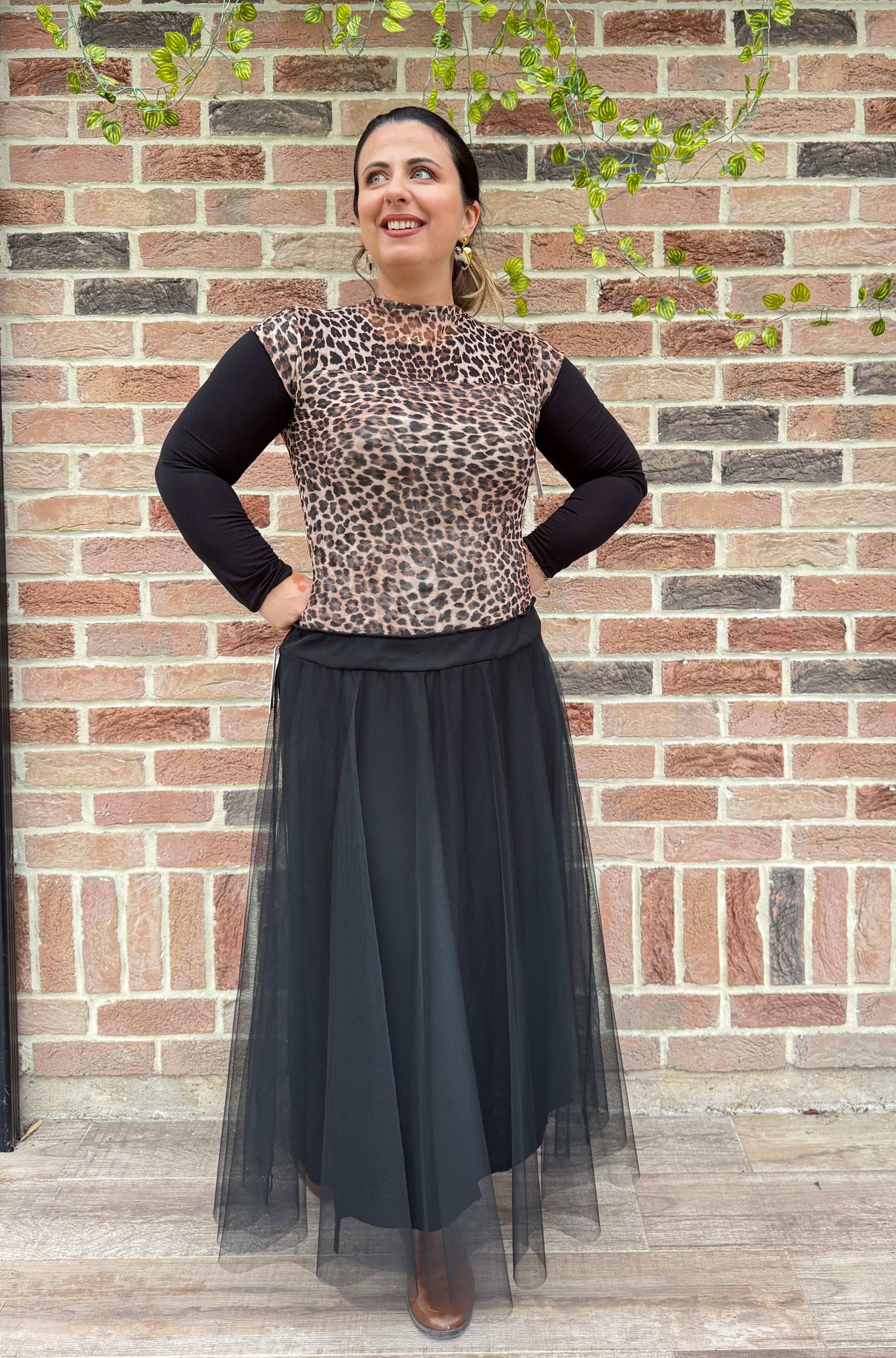 Blouse léopard
