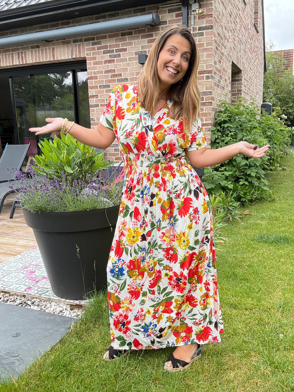 Robe magique Virginie avec manches