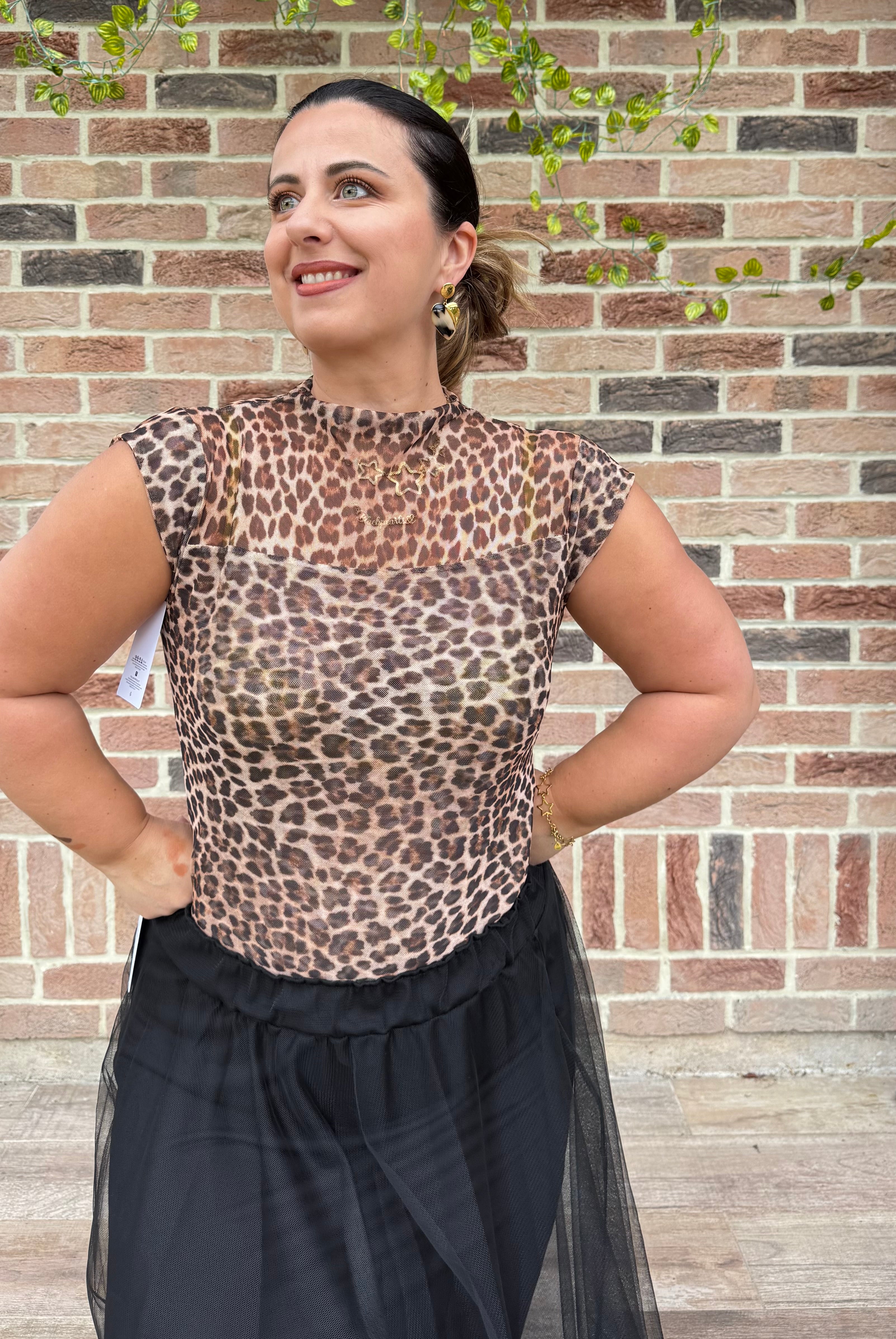 Blouse léopard