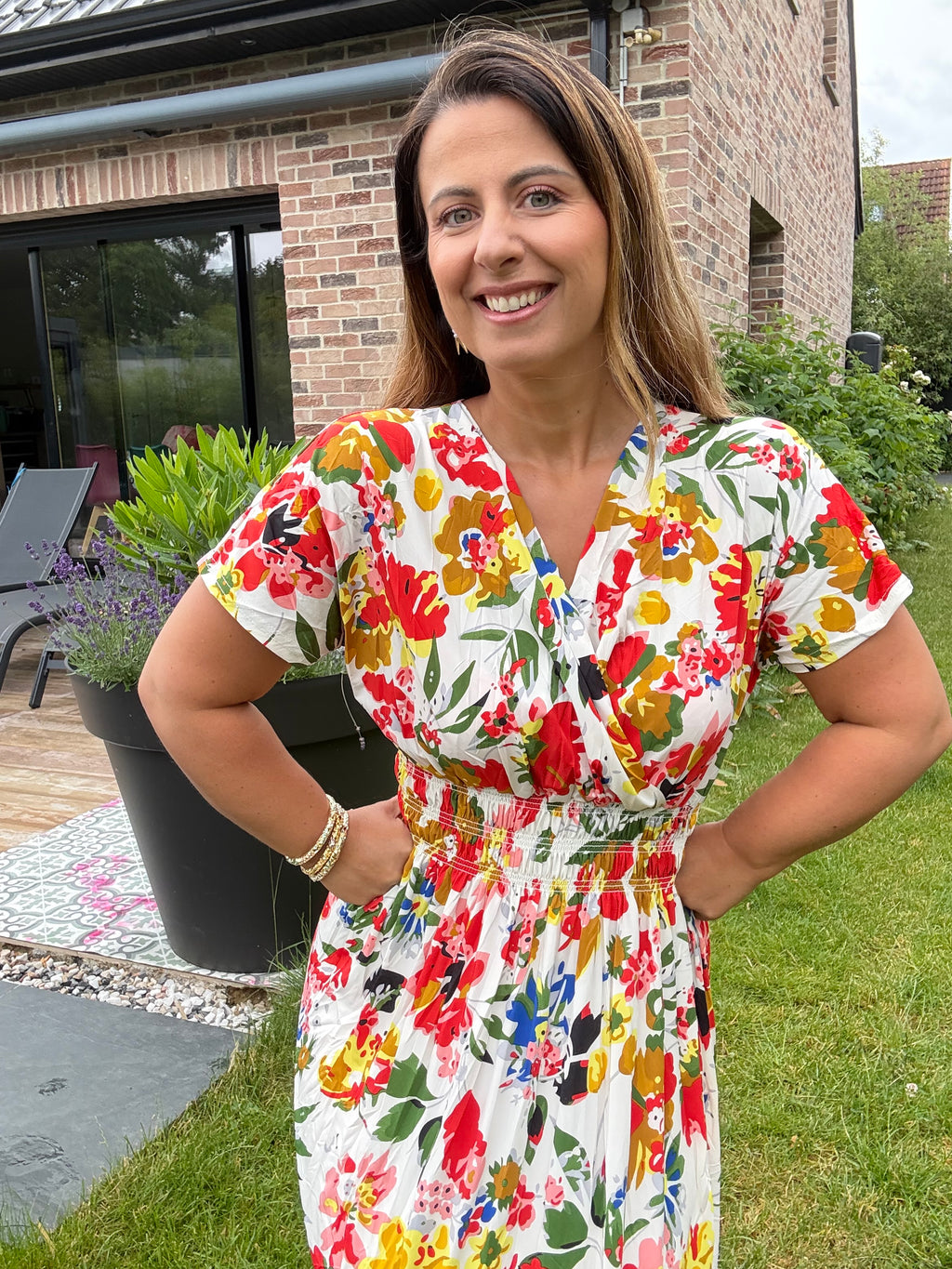 Robe magique Virginie avec manches