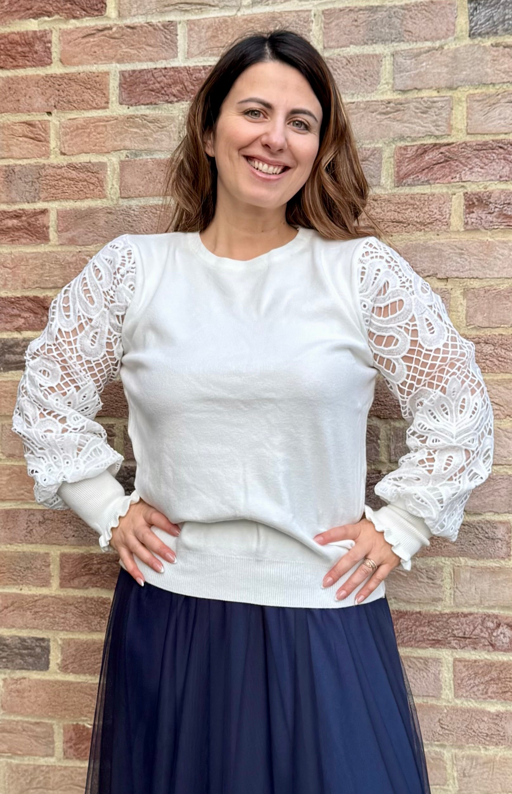 Pull Maria Blanc