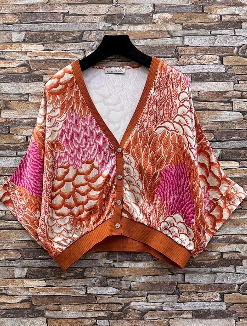 Boléro en satin