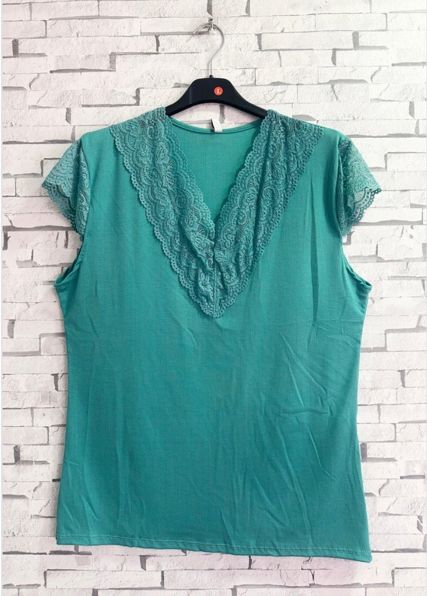 TEE shirt Lise dentelles