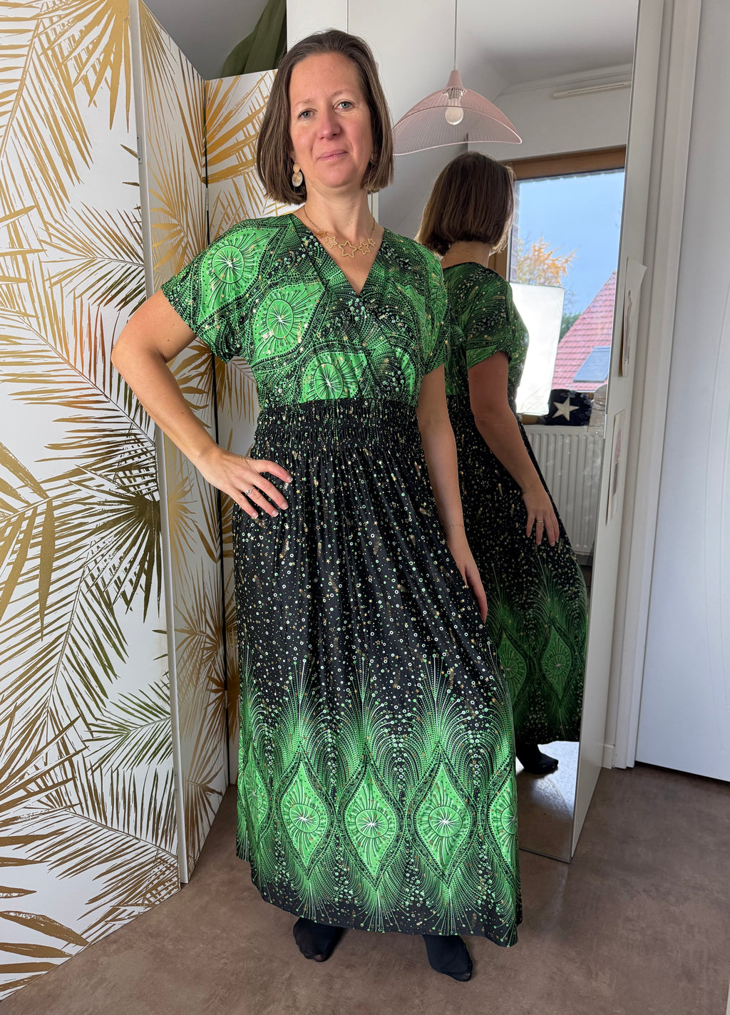 Robe magique à étoiles