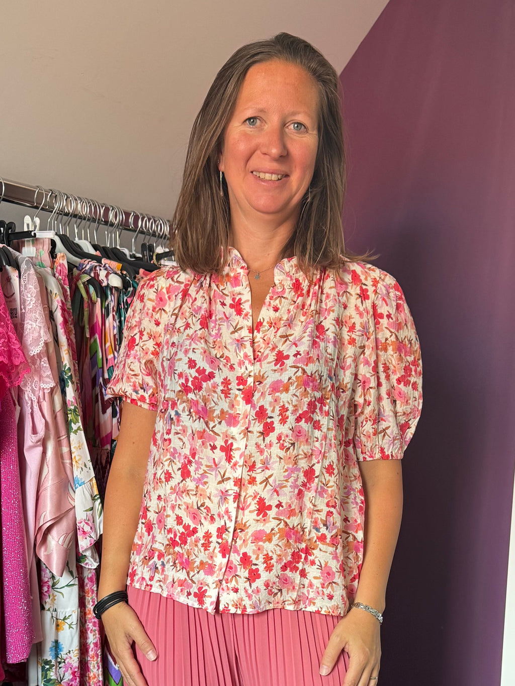 Blouse fleurie Marie