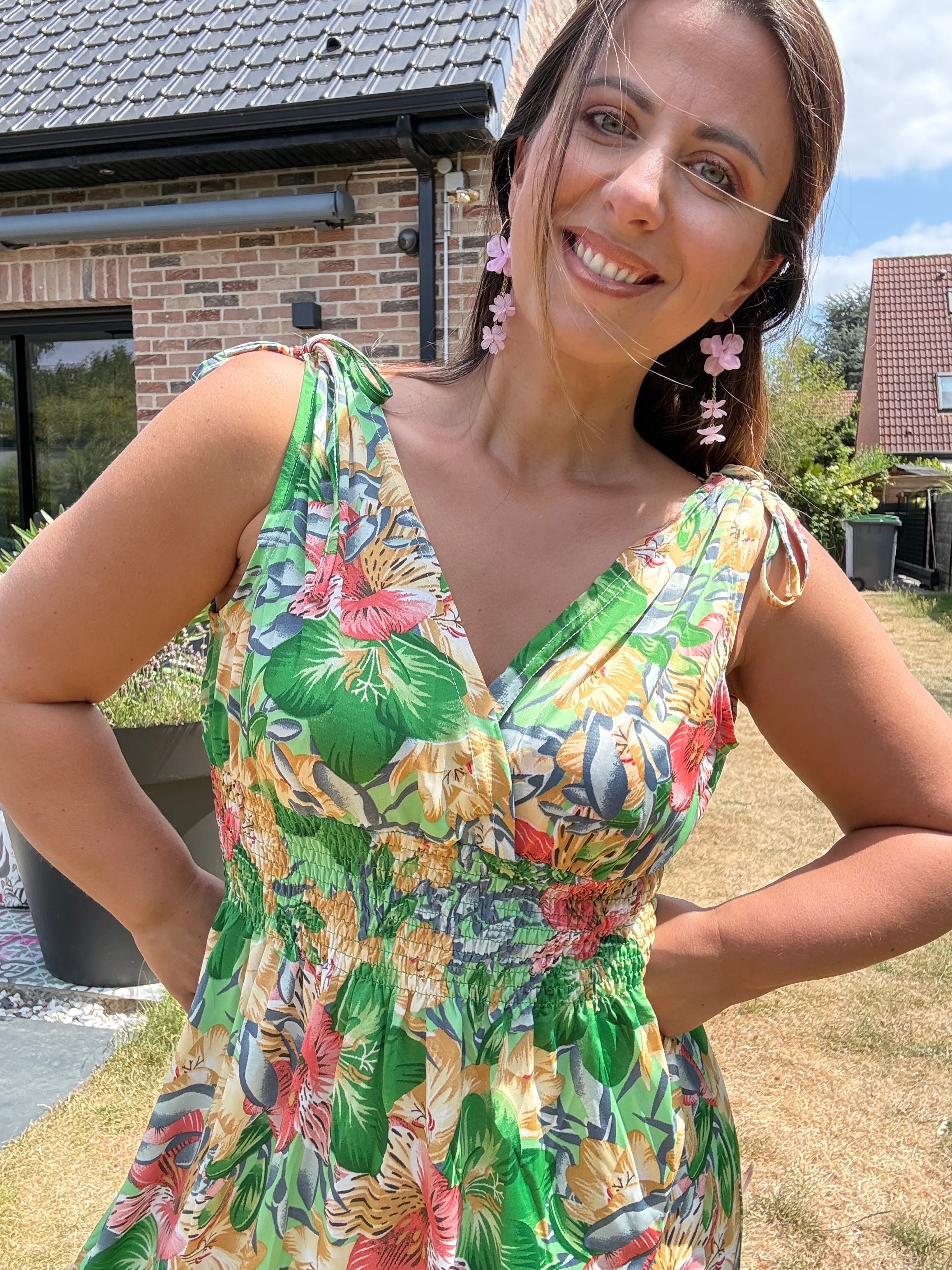 Robe magique tropicale