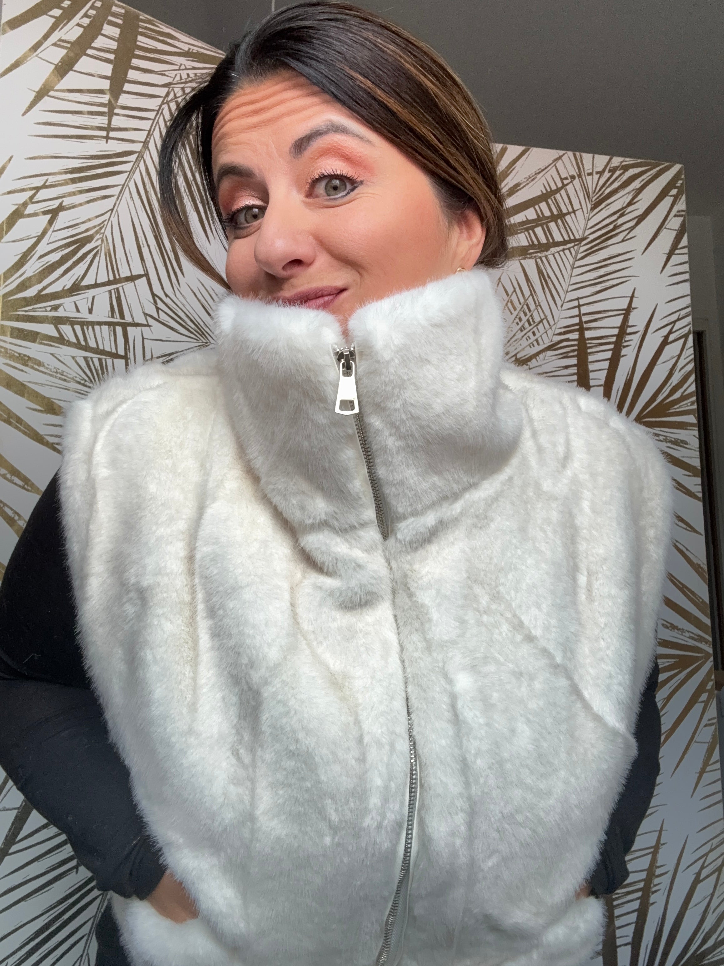 Gilet fourrure