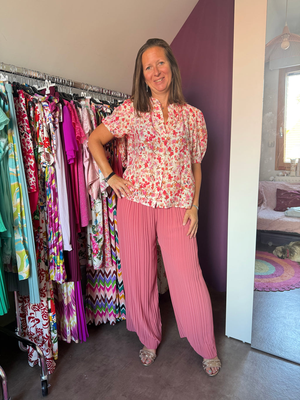 Blouse fleurie Marie