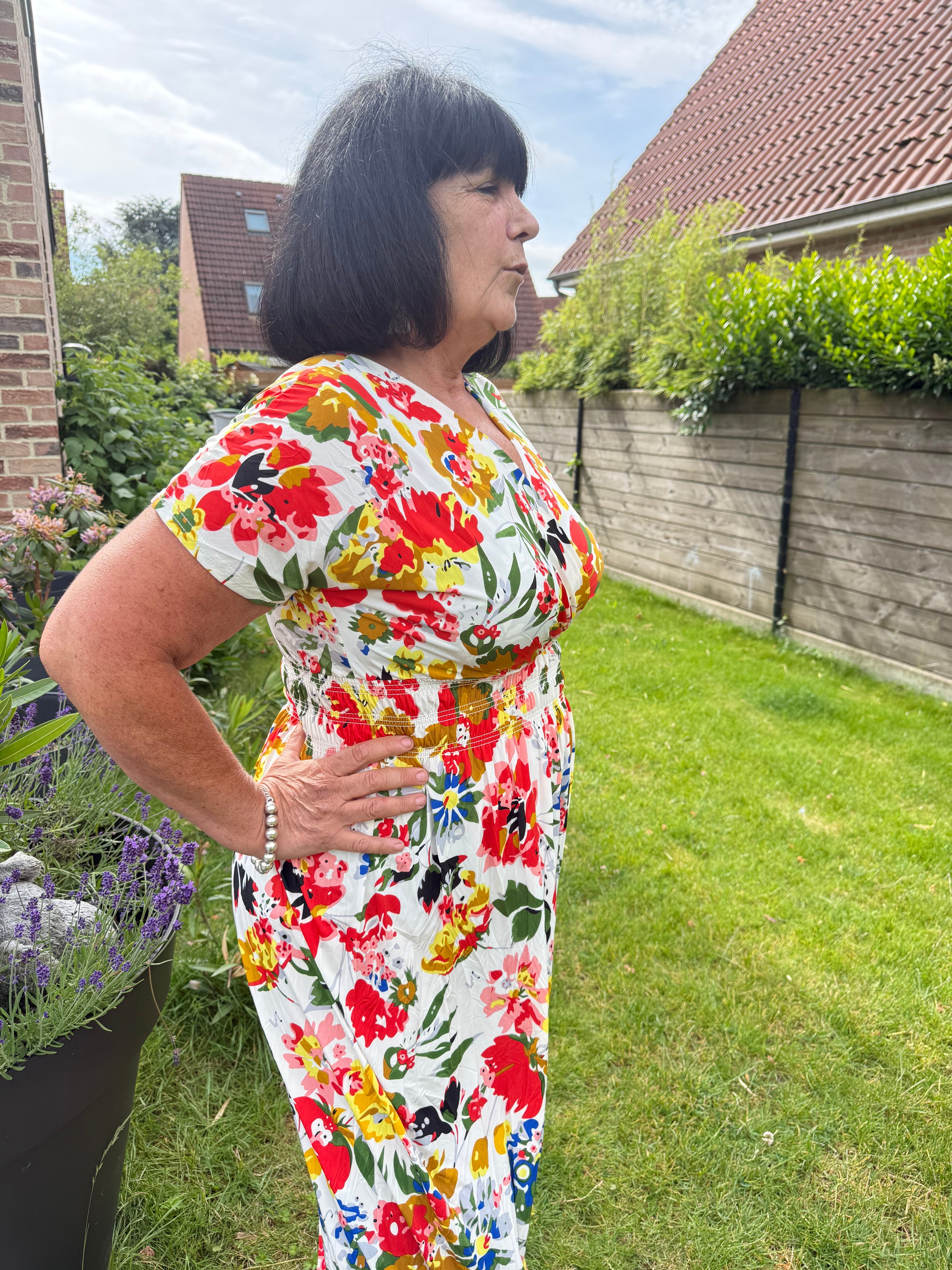 Robe magique Virginie avec manches