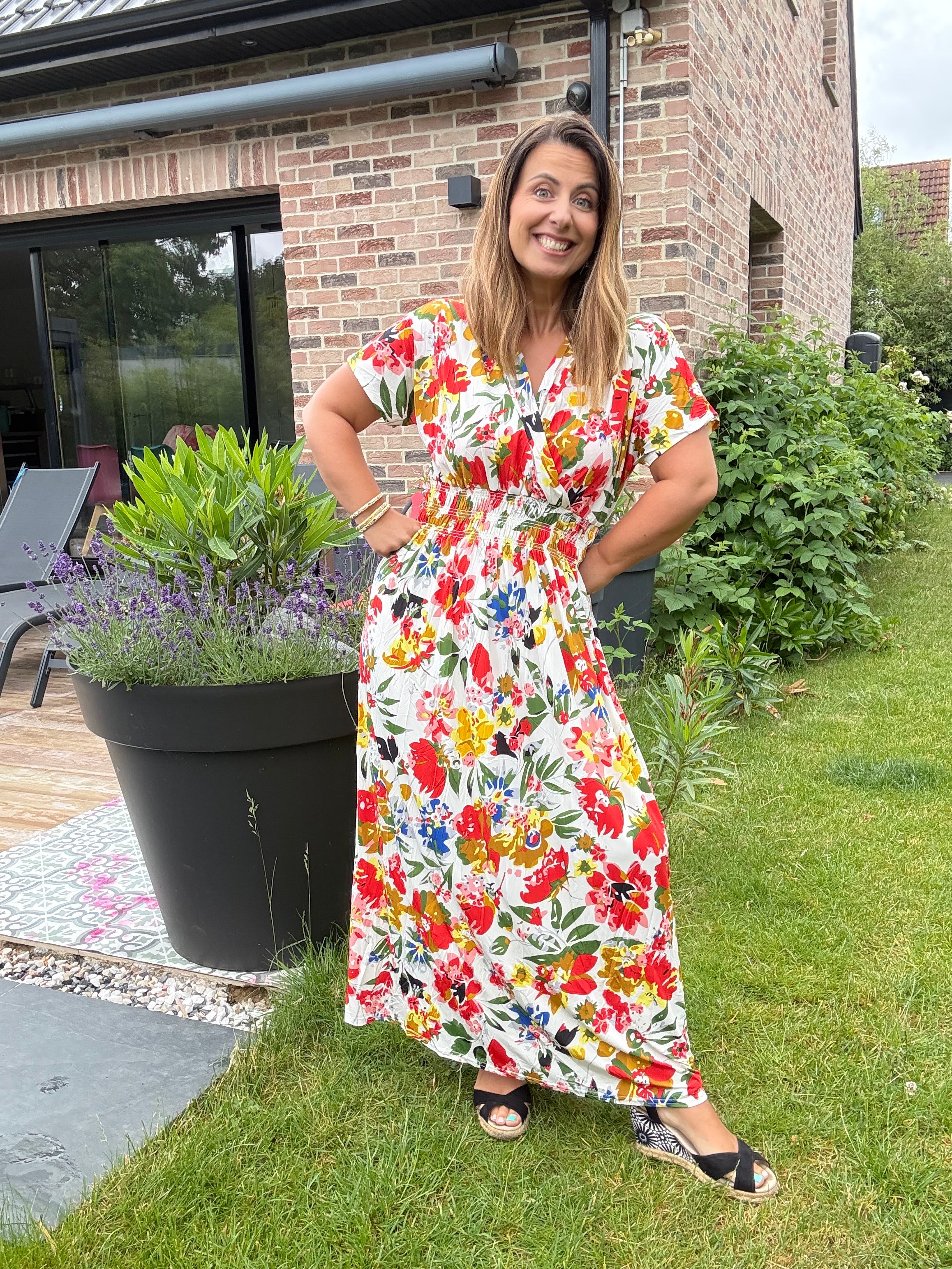Robe magique Virginie avec manches