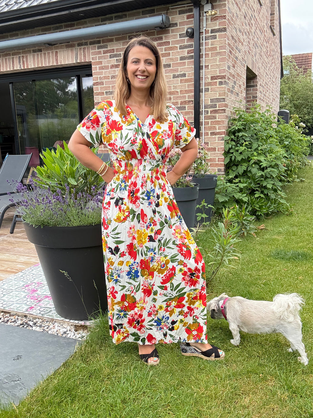 Robe magique Virginie avec manches