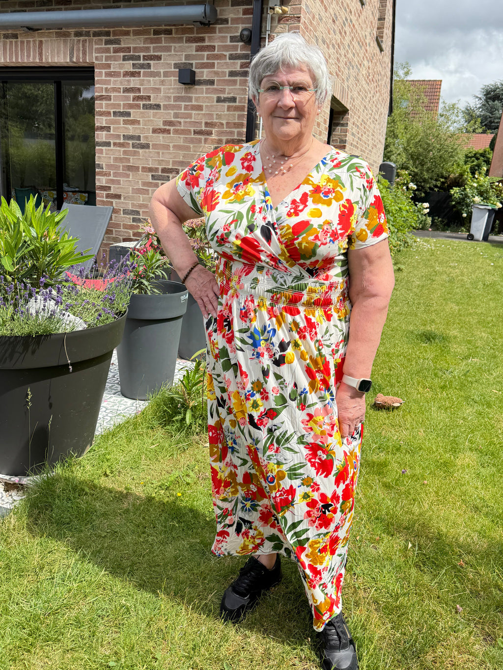 Robe magique Virginie avec manches