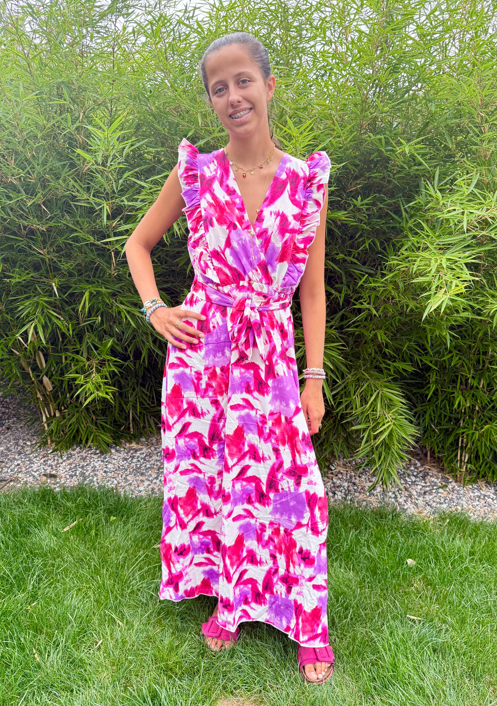Robe Fushia